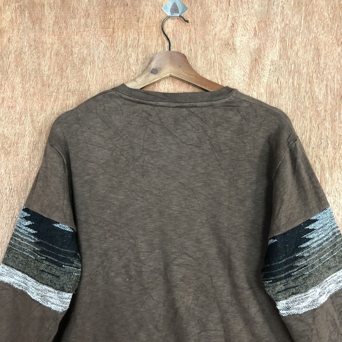 Homespun Knitwear Comfirm Brown Shag Shaggy sweatshirt navajo Knitwear #H104 Size US M / EU 48-50 / 2 - 12 Thumbnail