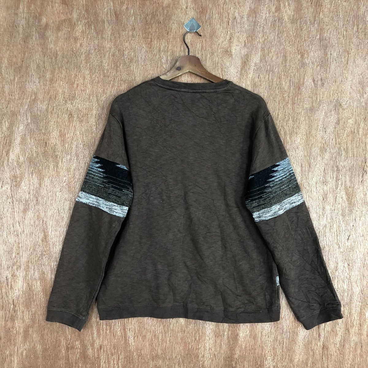 Homespun Knitwear Comfirm Brown Shag Shaggy sweatshirt navajo Knitwear #H104 Size US M / EU 48-50 / 2 - 11 Thumbnail
