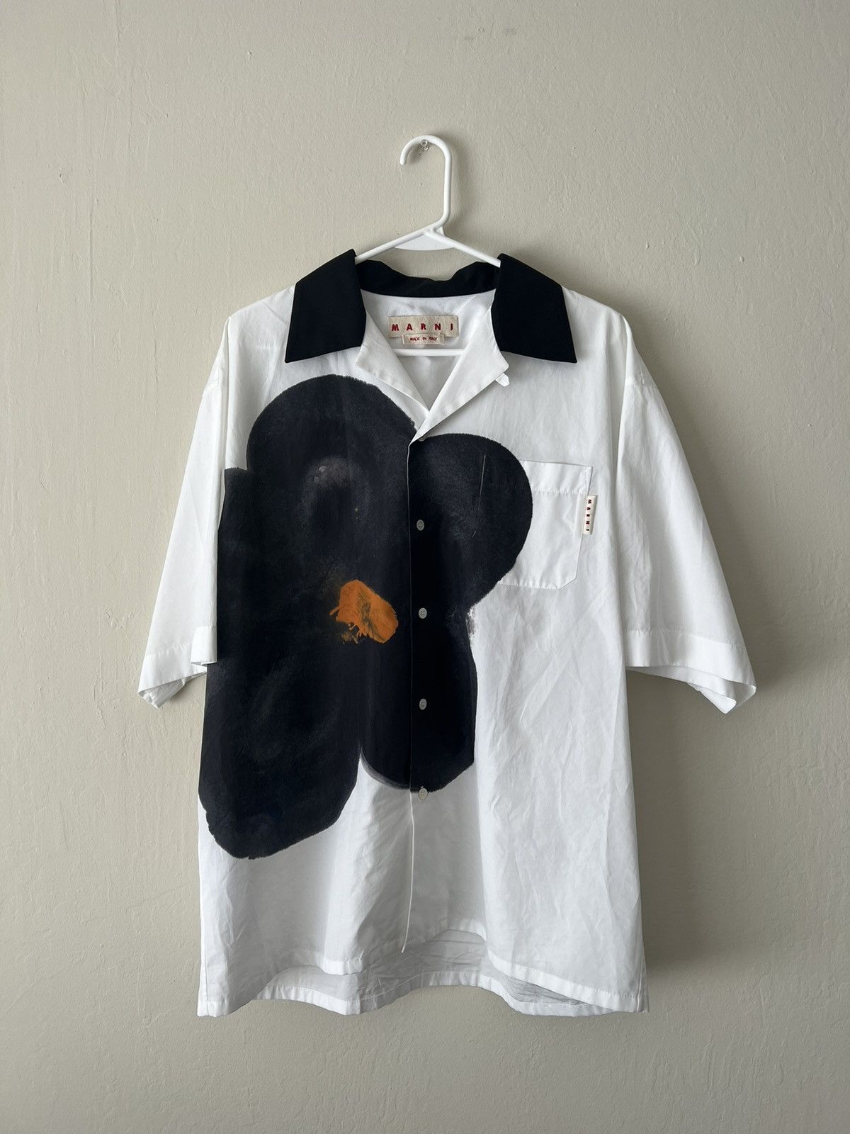 Marni Marni Flower Shirt Size 50 Size US M / EU 48-50 / 2 - 1 Thumbnail
