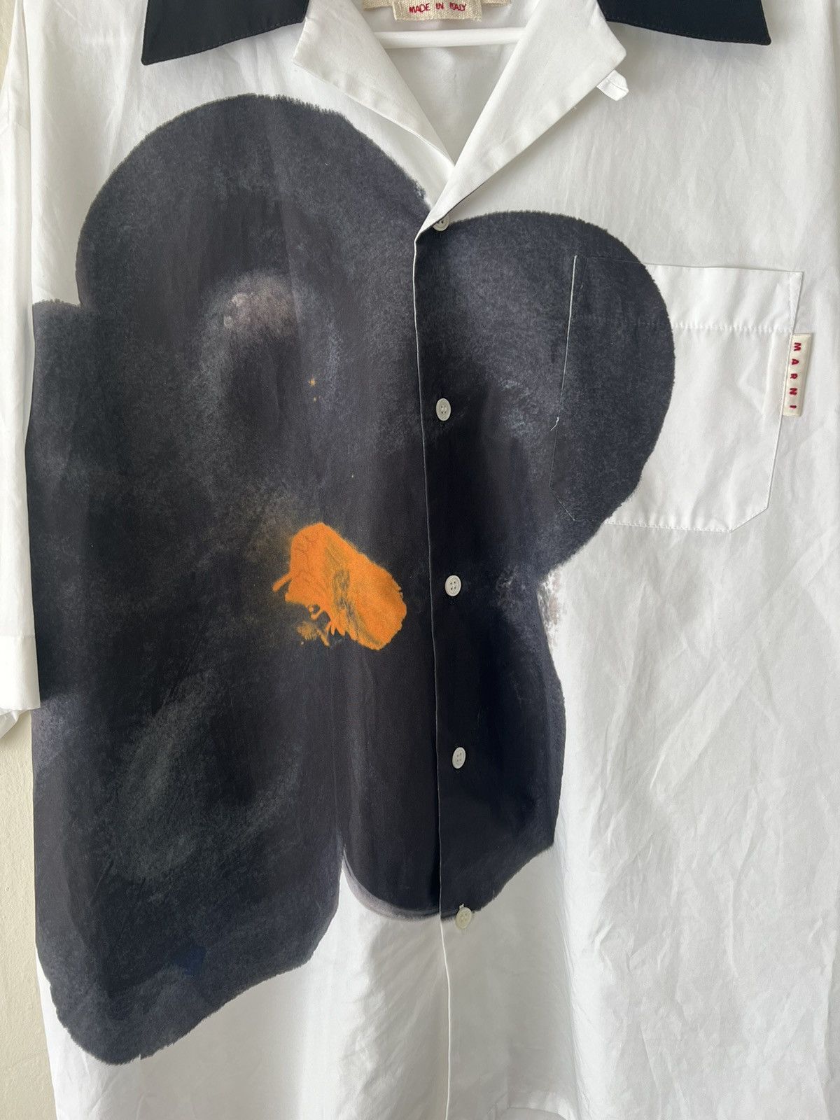 Marni Marni Flower Shirt Size 50 Size US M / EU 48-50 / 2 - 2 Thumbnail