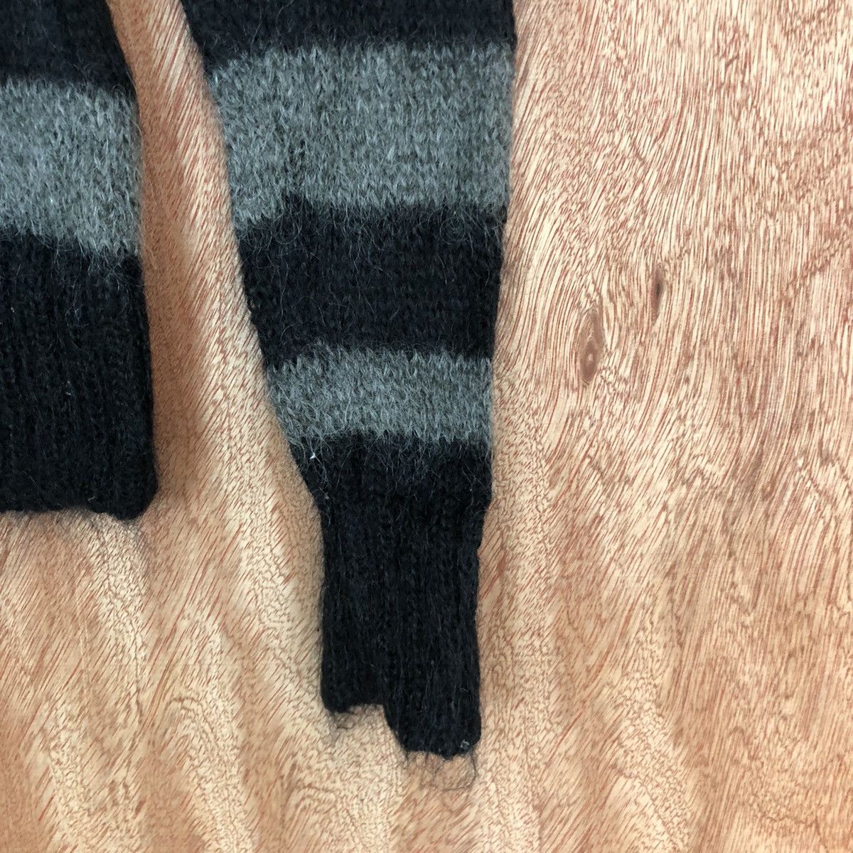 Homespun Knitwear Uniqlo Black mohair Shag Shaggy Knitwear #H090 Size US S / EU 44-46 / 1 - 4 Thumbnail