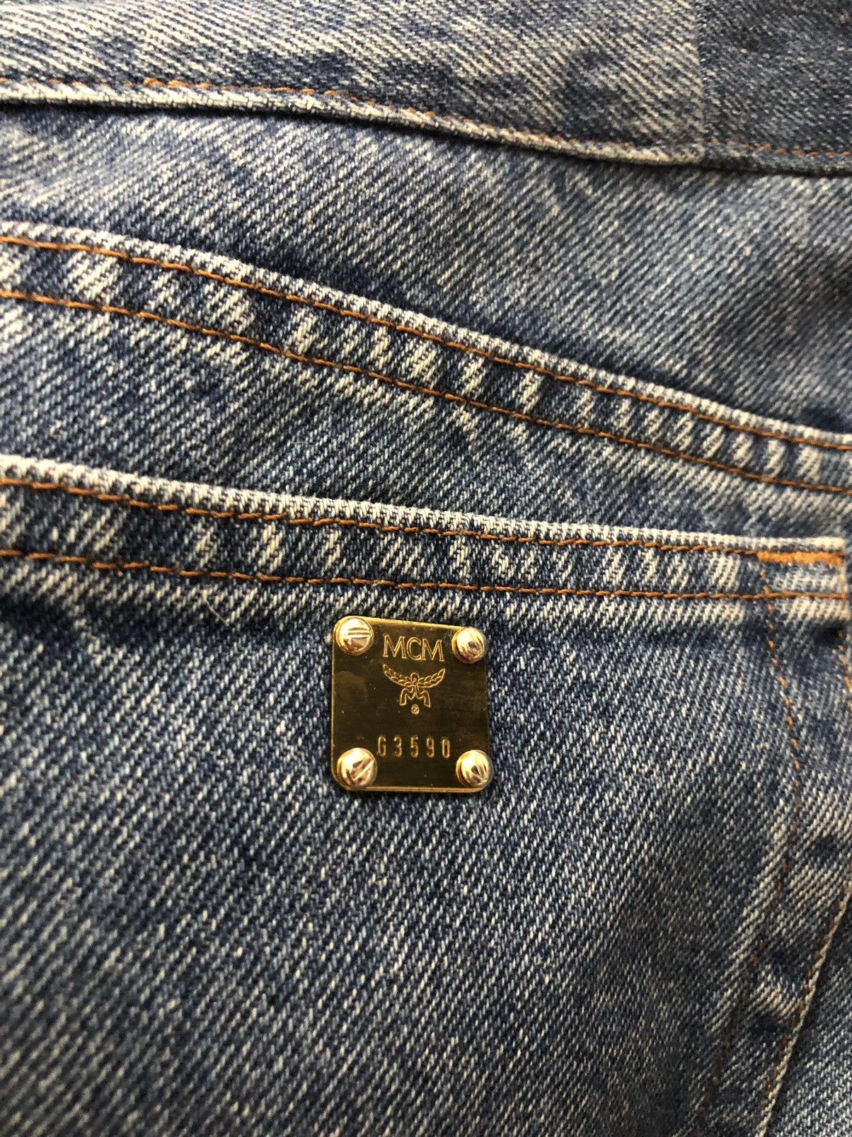 Designer × MCM MCM jeans made in Italy nice design Size US 31 - 12 Thumbnail