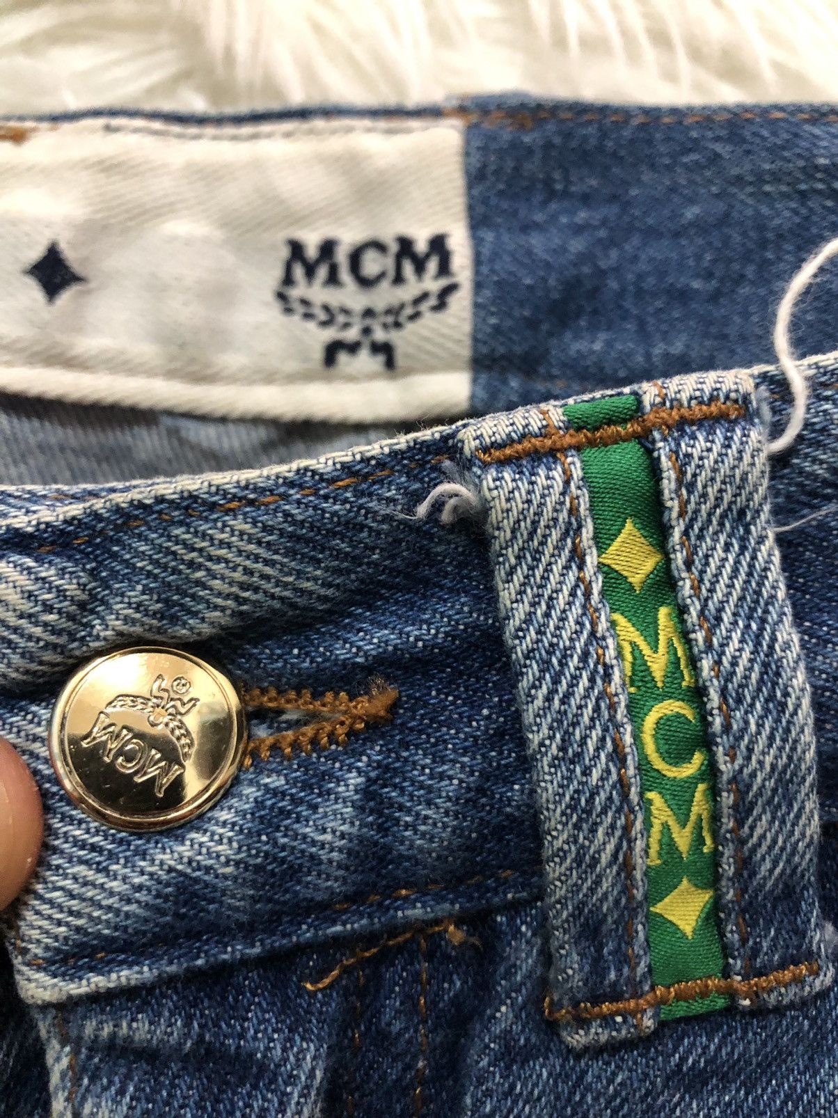 Designer × MCM MCM jeans made in Italy nice design Size US 31 - 3 Thumbnail