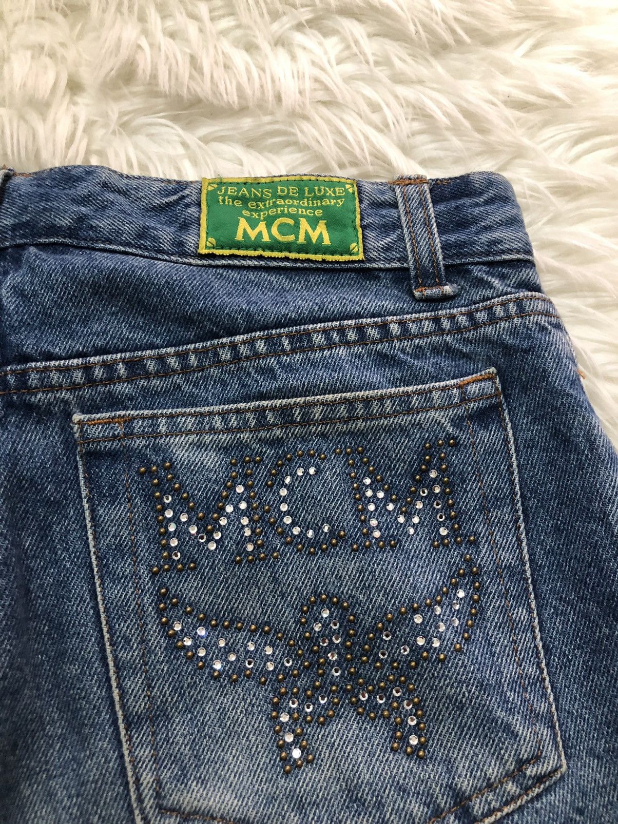 Designer × MCM MCM jeans made in Italy nice design Size US 31 - 11 Thumbnail