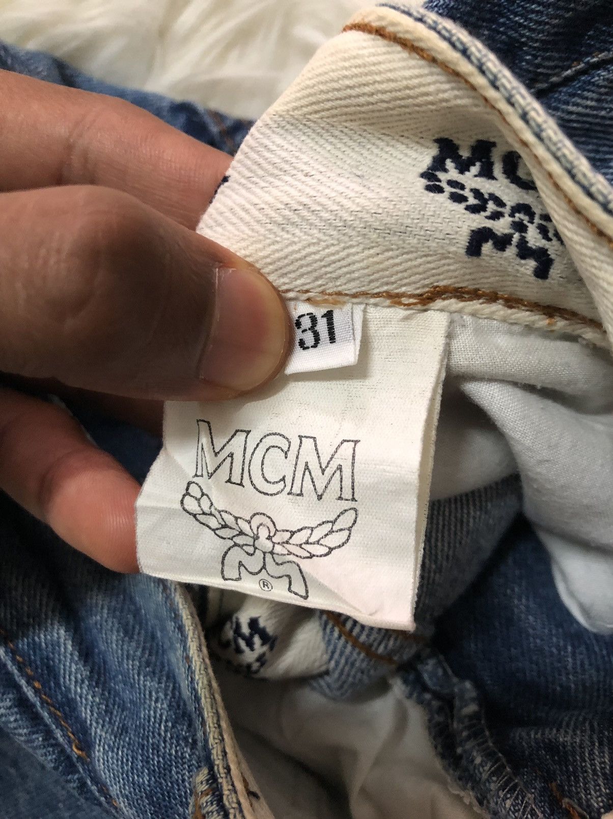 Designer × MCM MCM jeans made in Italy nice design Size US 31 - 7 Thumbnail
