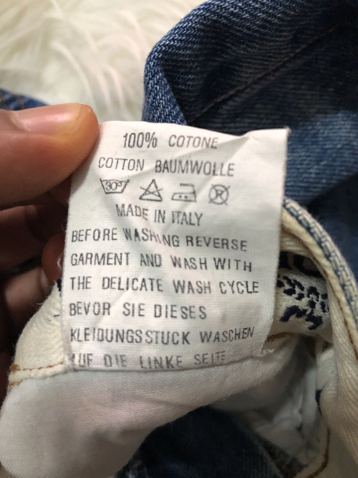 Designer × MCM MCM jeans made in Italy nice design Size US 31 - 8 Thumbnail