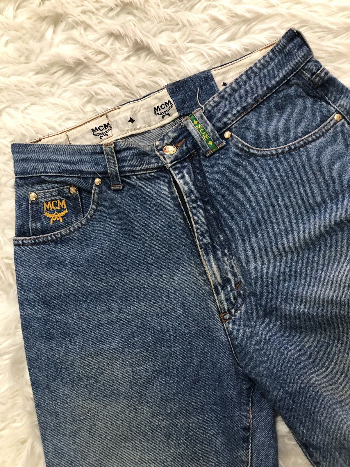 Designer × MCM MCM jeans made in Italy nice design Size US 31 - 2 Thumbnail