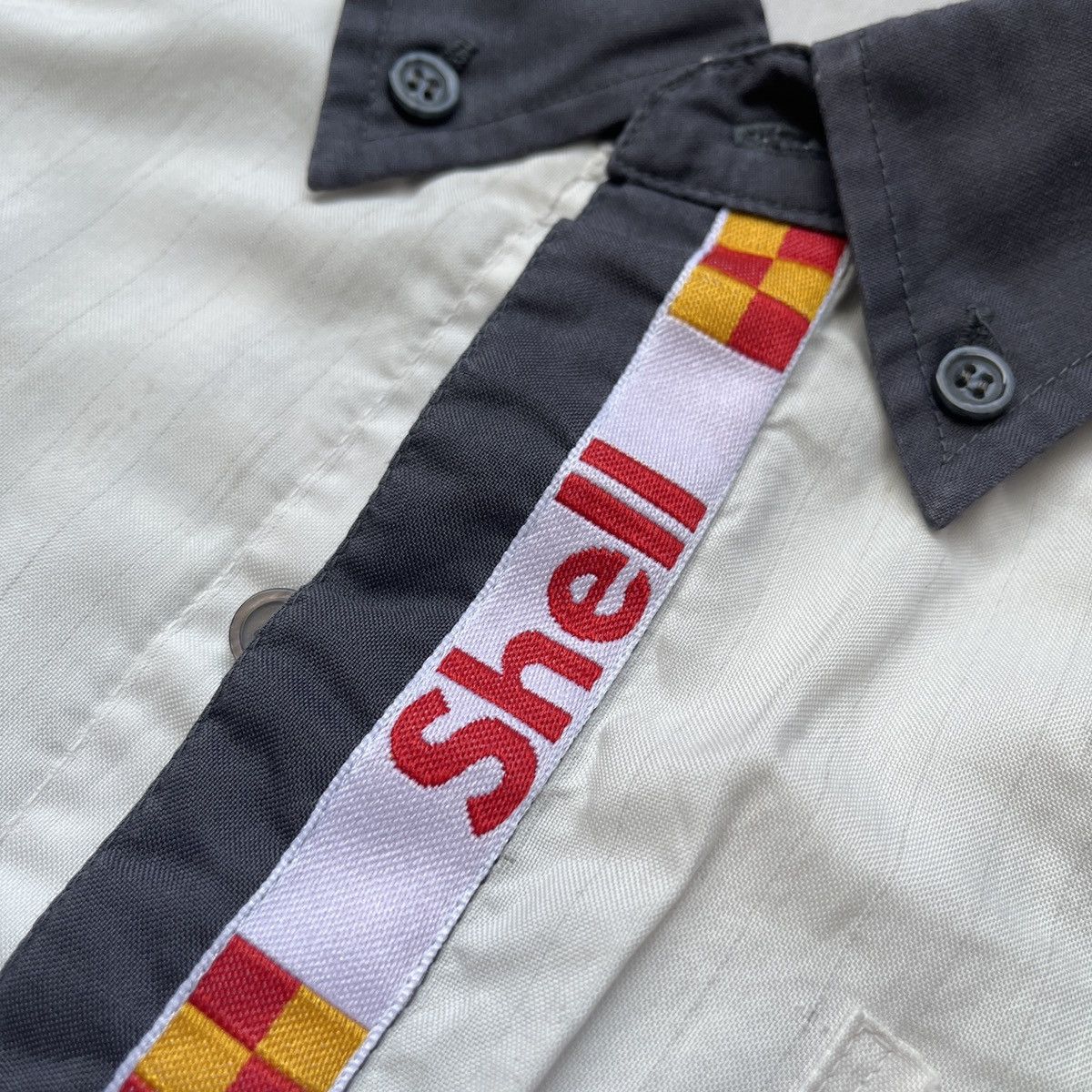 Uniform Wares × Vintage Shell Uniform Vintage Japan Racing Workers Long Sleeves Size US L / EU 52-54 / 3 - 8 Thumbnail