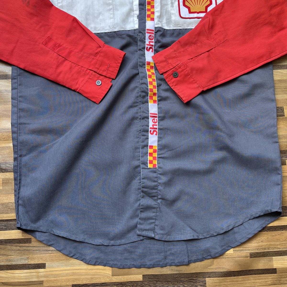 Uniform Wares × Vintage Shell Uniform Vintage Japan Racing Workers Long Sleeves Size US L / EU 52-54 / 3 - 11 Thumbnail
