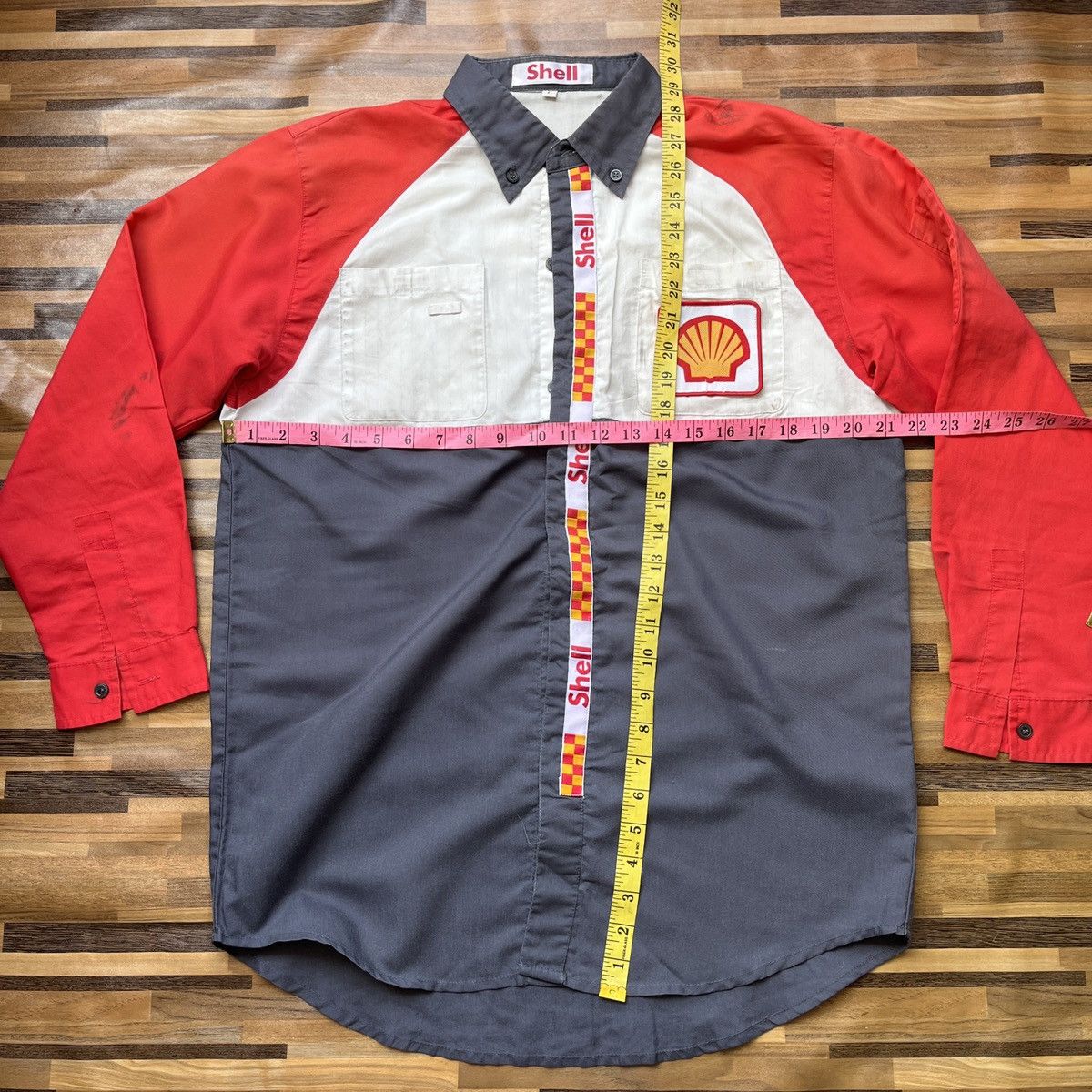 Uniform Wares × Vintage Shell Uniform Vintage Japan Racing Workers Long Sleeves Size US L / EU 52-54 / 3 - 4 Thumbnail