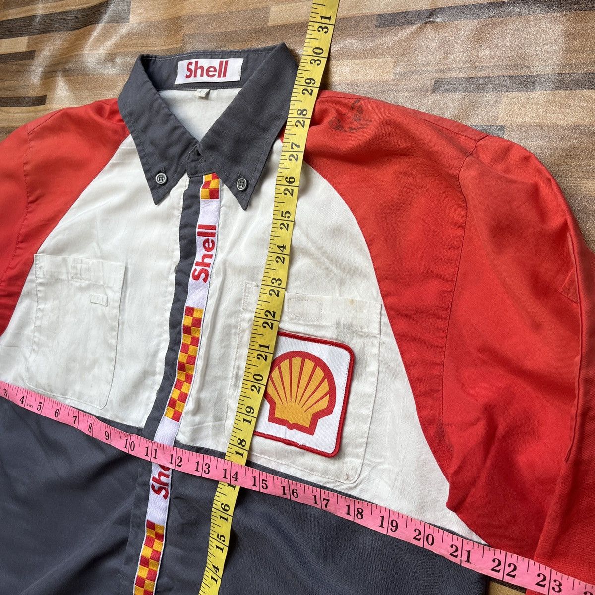 Uniform Wares × Vintage Shell Uniform Vintage Japan Racing Workers Long Sleeves Size US L / EU 52-54 / 3 - 3 Thumbnail