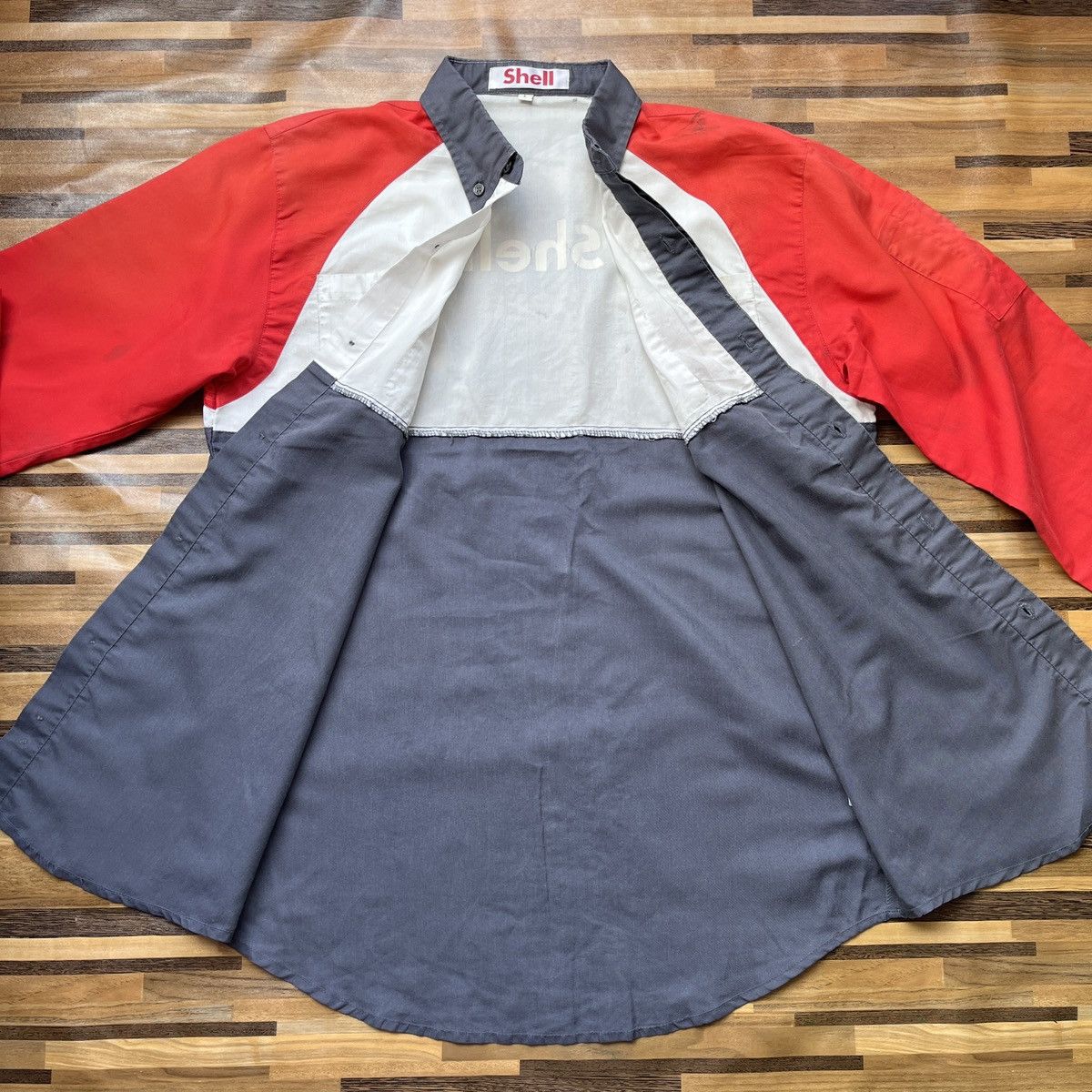 Uniform Wares × Vintage Shell Uniform Vintage Japan Racing Workers Long Sleeves Size US L / EU 52-54 / 3 - 12 Thumbnail