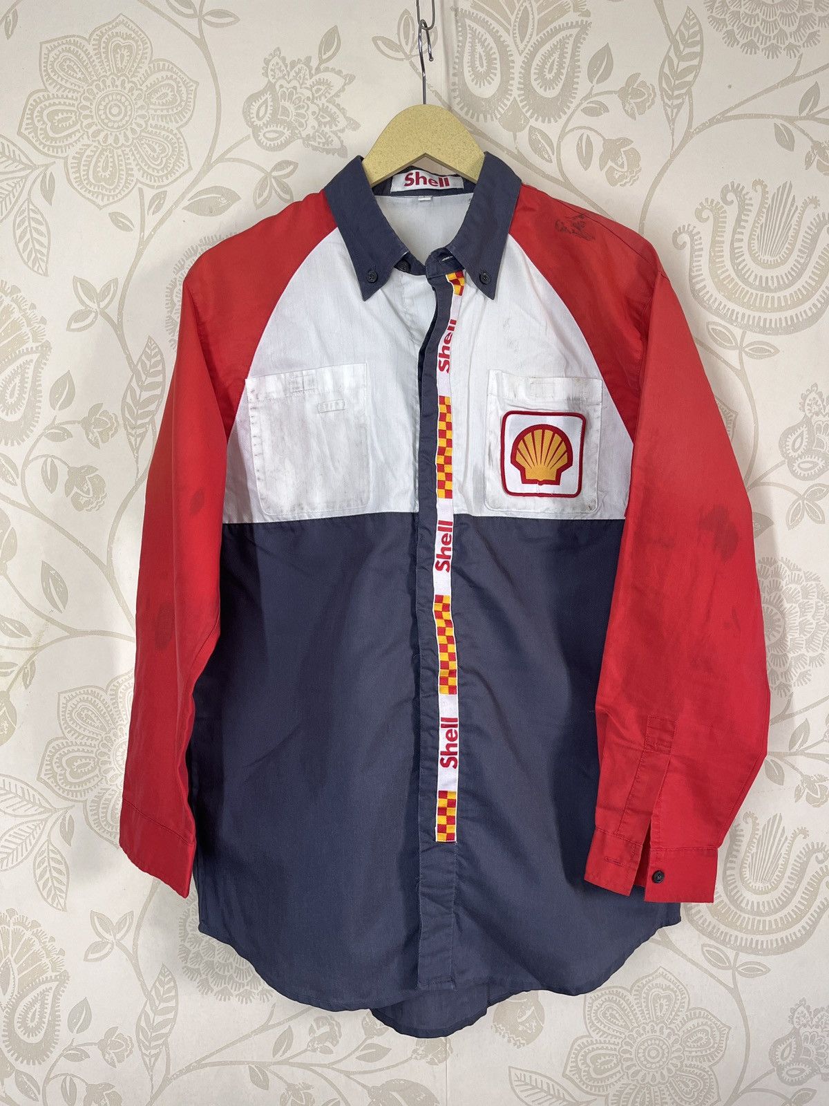 Uniform Wares × Vintage Shell Uniform Vintage Japan Racing Workers Long Sleeves Size US L / EU 52-54 / 3 - 18 Thumbnail