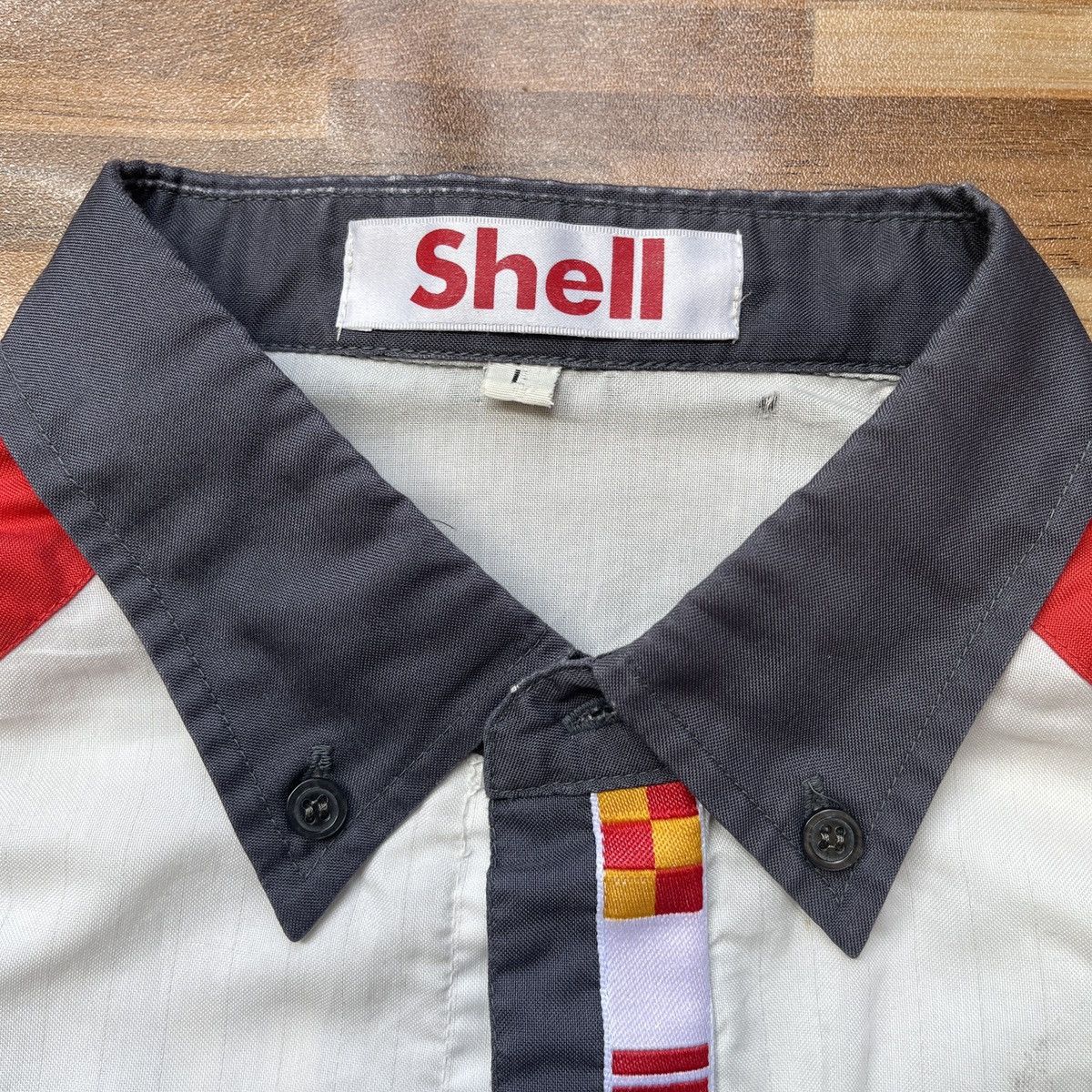 Uniform Wares × Vintage Shell Uniform Vintage Japan Racing Workers Long Sleeves Size US L / EU 52-54 / 3 - 6 Thumbnail