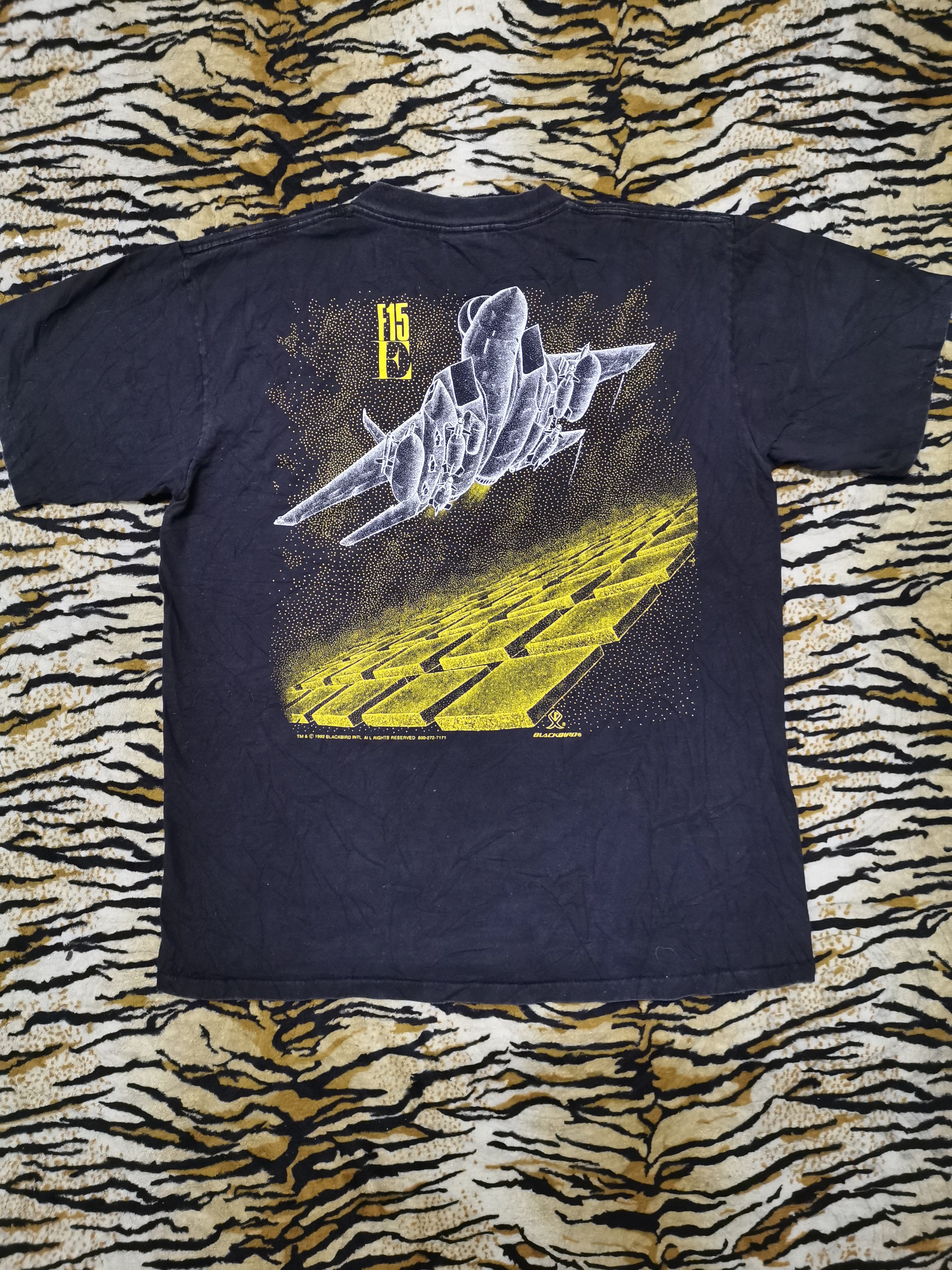 Other Vintage Blackbird F15 Eagle Fighter Aircraft Size US L / EU 52-54 / 3 - 2 Thumbnail