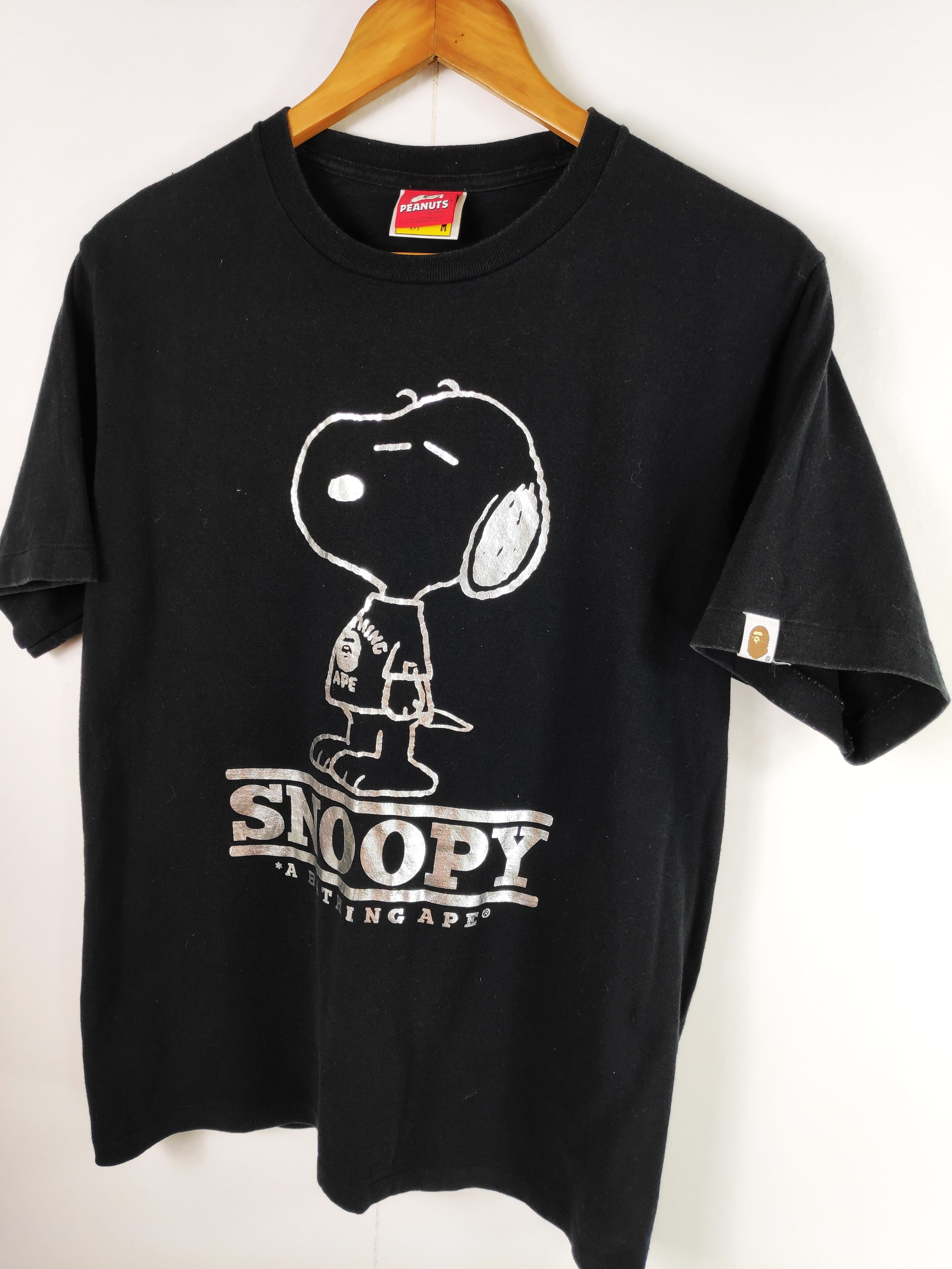 Bape Bape x Peanuts Snoopy Tee Size US M / EU 48-50 / 2 - 2 Thumbnail