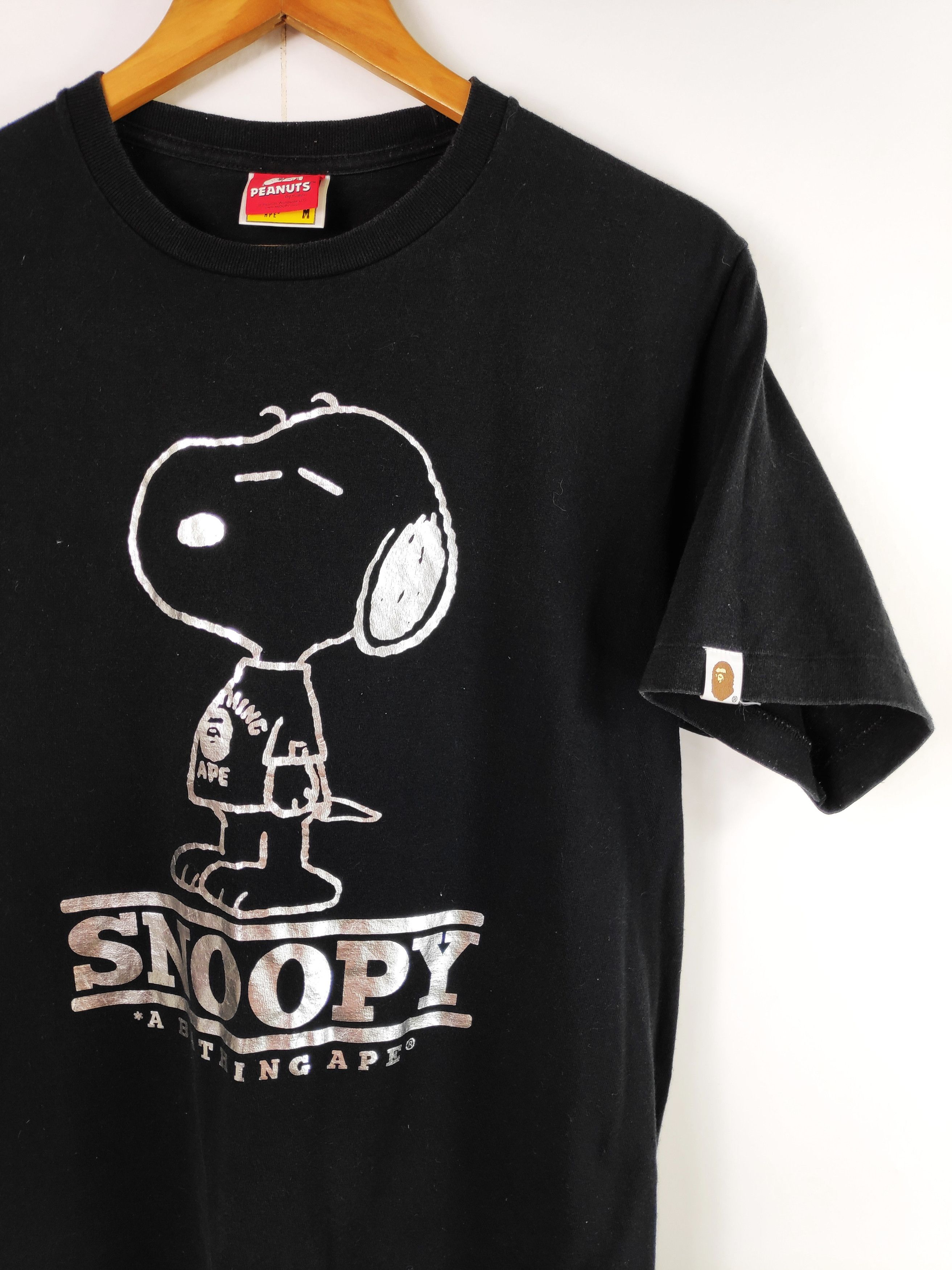 Bape Bape x Peanuts Snoopy Tee Size US M / EU 48-50 / 2 - 3 Thumbnail