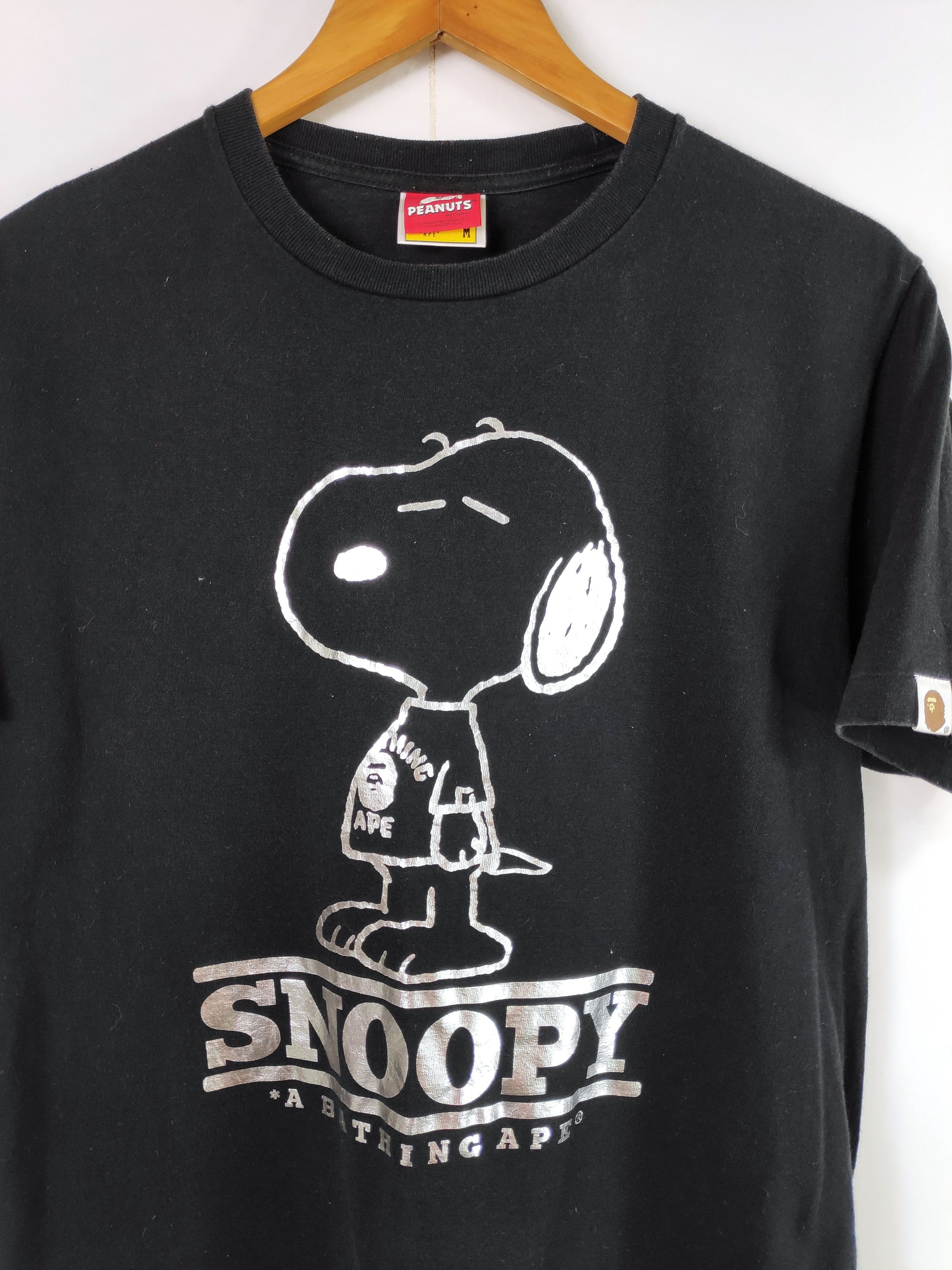 Bape Bape x Peanuts Snoopy Tee Size US M / EU 48-50 / 2 - 4 Thumbnail