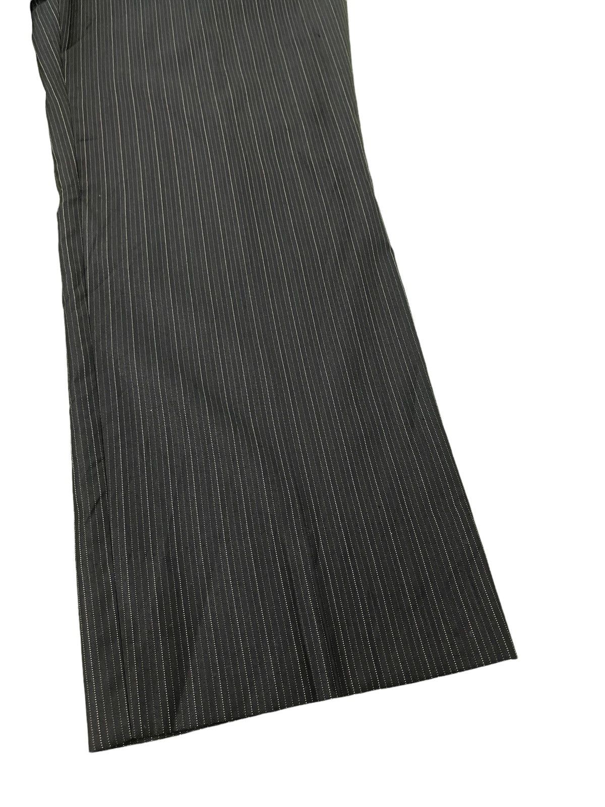 Versace Versace Collection Silk Wool Trouser Pinstriped Regular 7🟦 Size US 34 / EU 50 - 3 Thumbnail