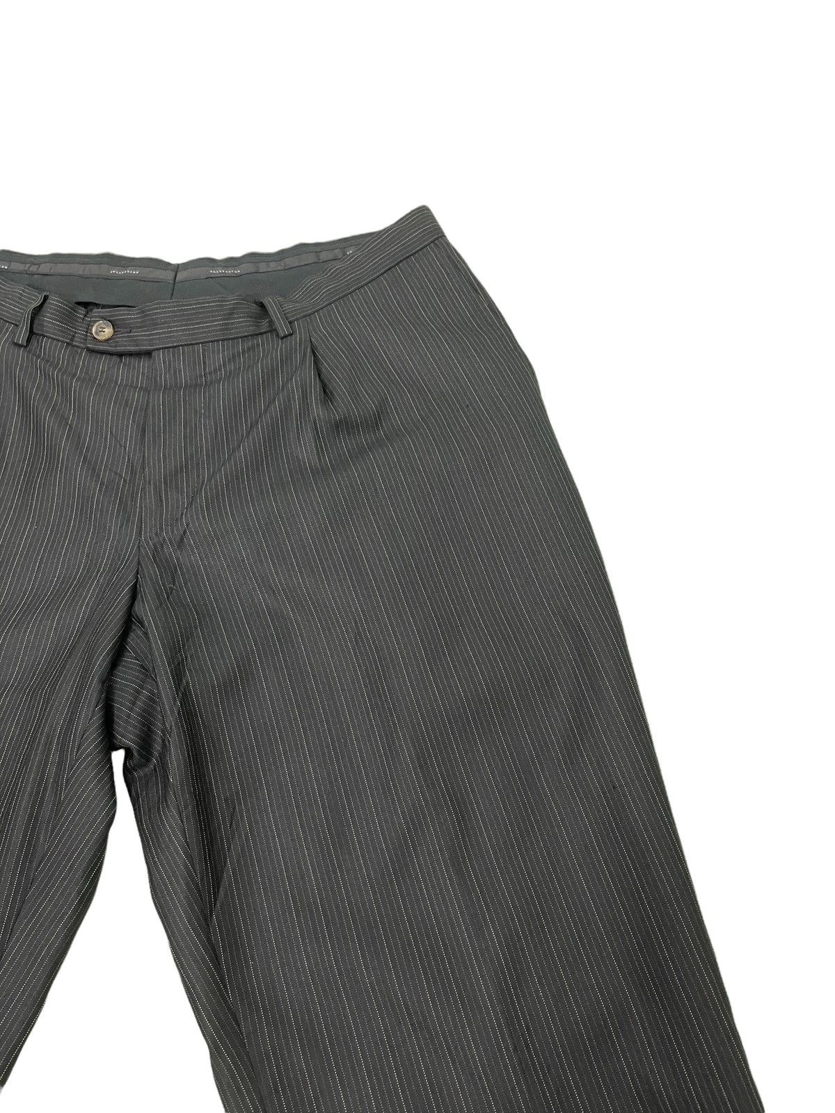 Versace Versace Collection Silk Wool Trouser Pinstriped Regular 7🟦 Size US 34 / EU 50 - 5 Thumbnail