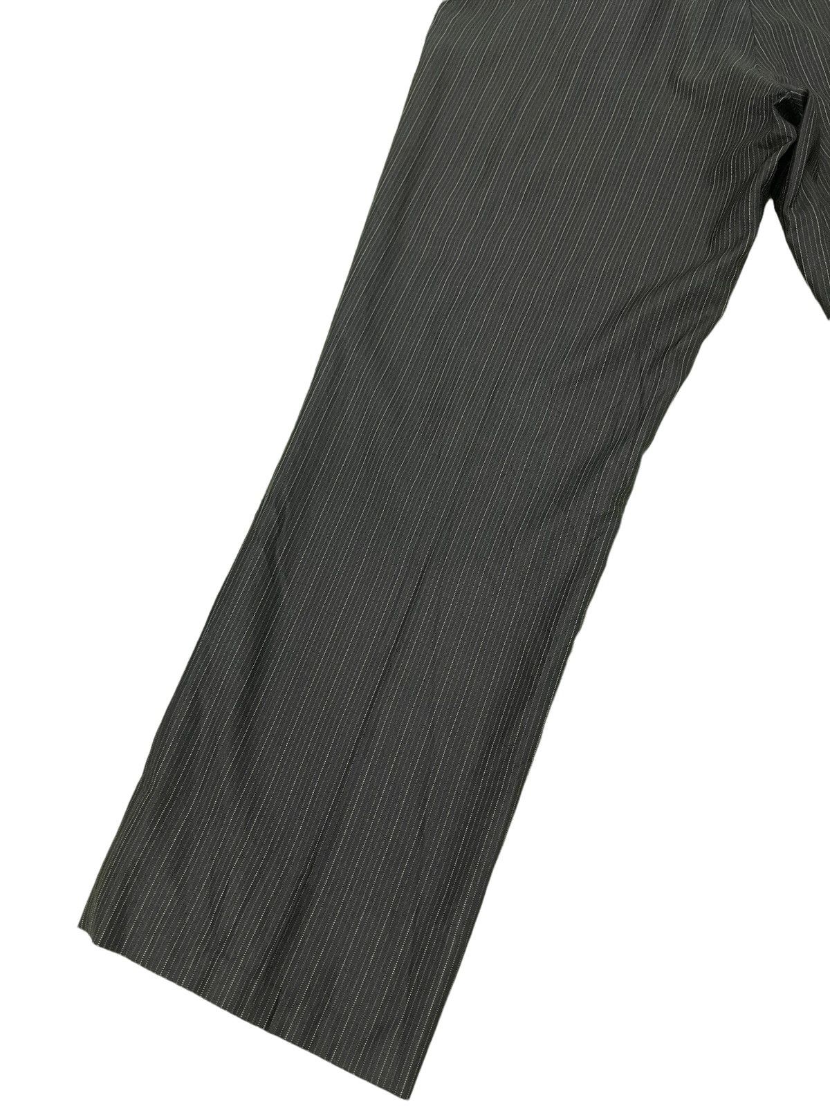 Versace Versace Collection Silk Wool Trouser Pinstriped Regular 7🟦 Size US 34 / EU 50 - 10 Thumbnail