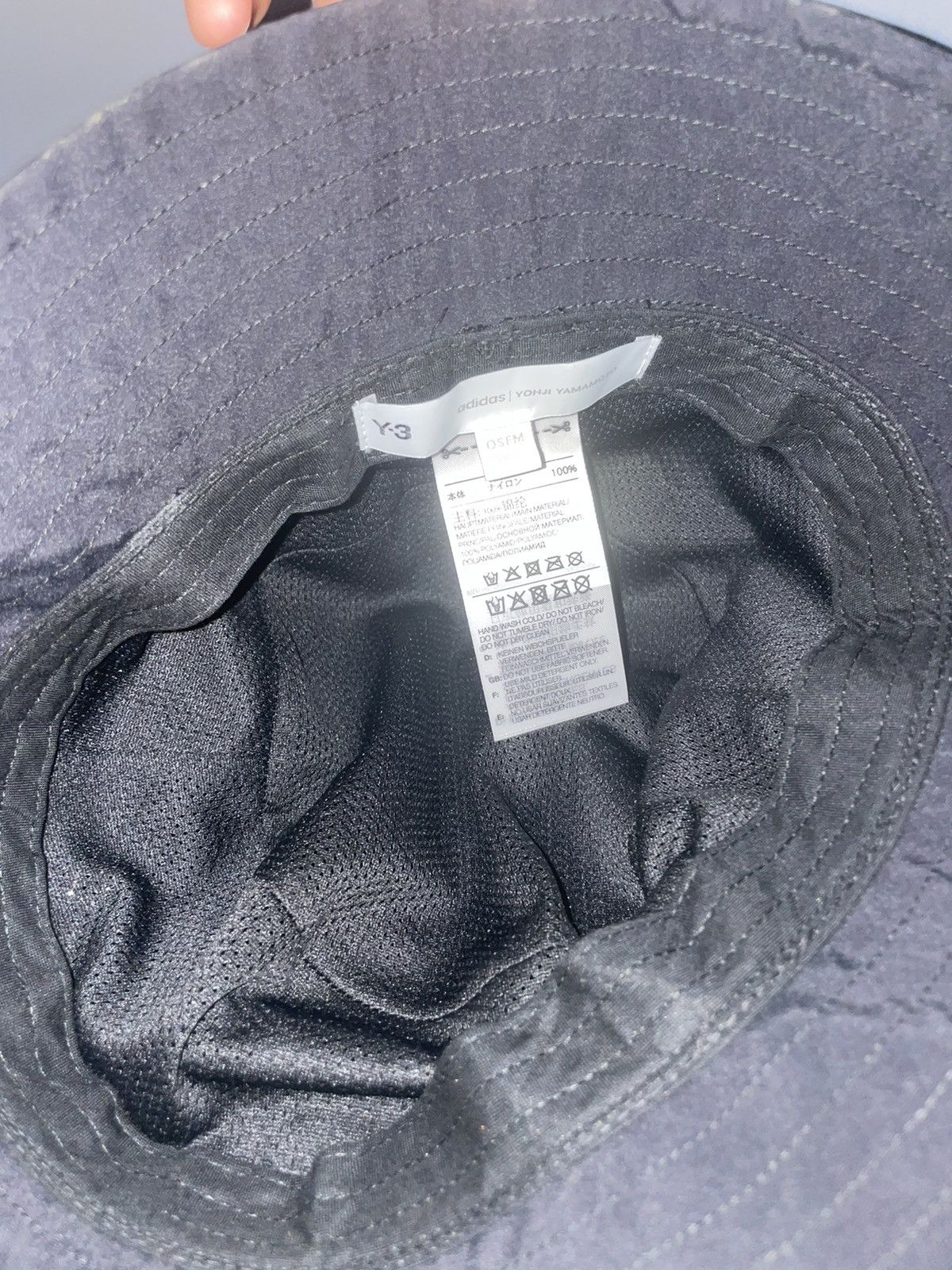 Y-3 AN ADJUSTABLE BUCKET HAT BY Y-3. Size ONE SIZE - 6 Thumbnail
