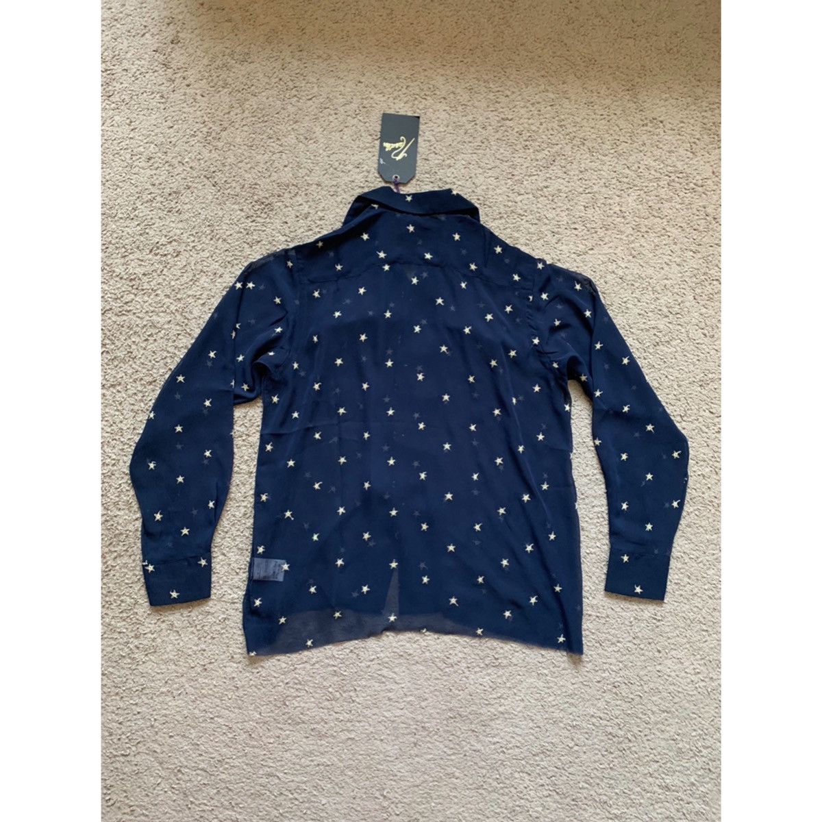 Needles NEEDLES EMBROIDERED STAR CUT-OFF SHIRT Size US XS / EU 42 / 0 - 7 Thumbnail
