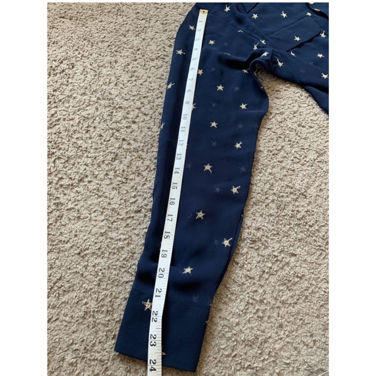 Needles NEEDLES EMBROIDERED STAR CUT-OFF SHIRT Size US XS / EU 42 / 0 - 12 Thumbnail