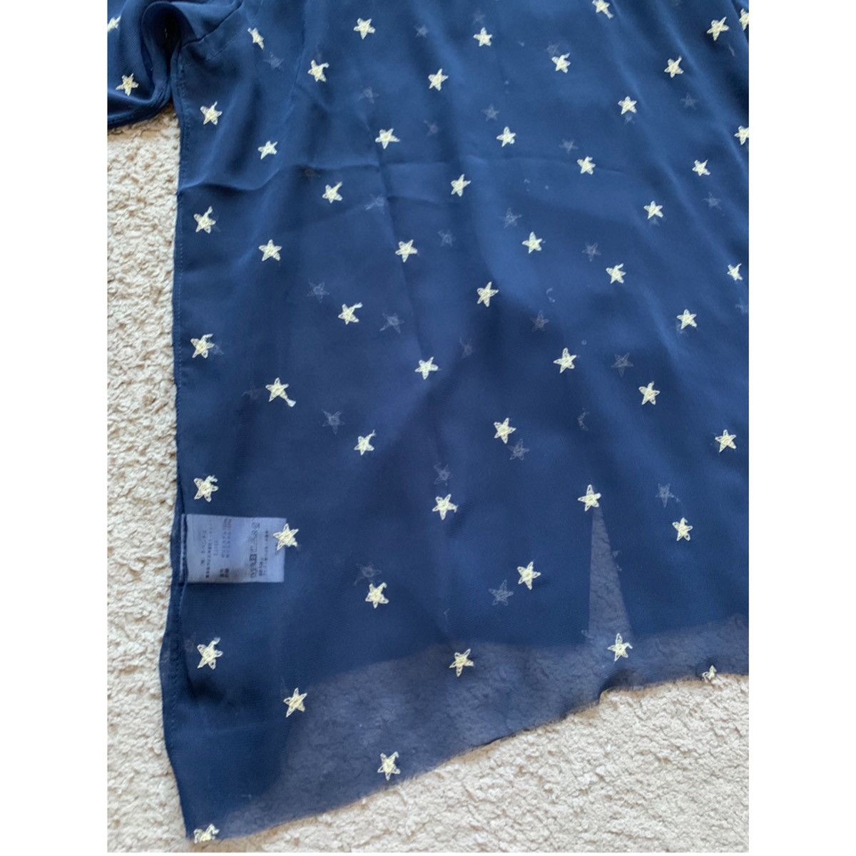 Needles NEEDLES EMBROIDERED STAR CUT-OFF SHIRT Size US XS / EU 42 / 0 - 8 Thumbnail