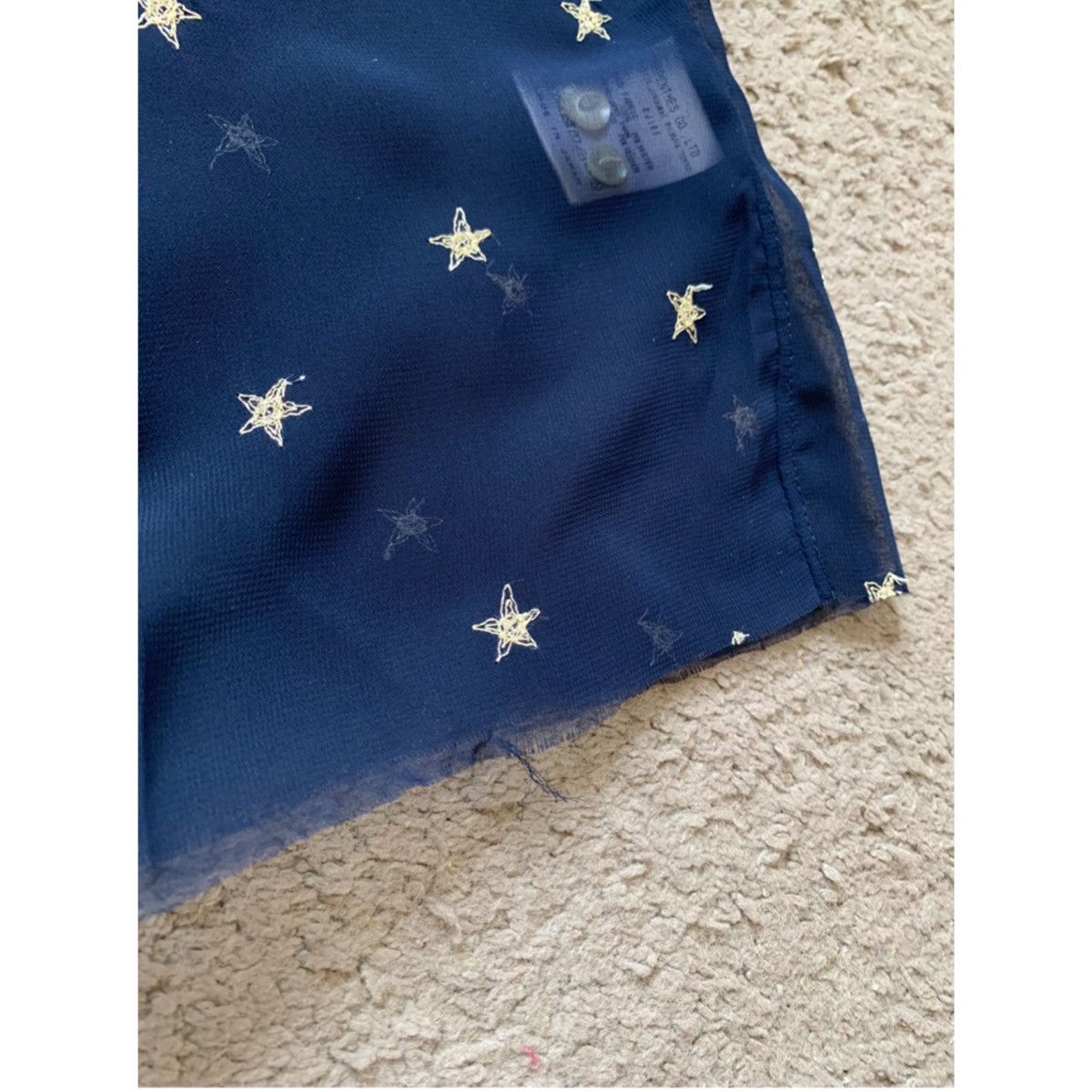 Needles NEEDLES EMBROIDERED STAR CUT-OFF SHIRT Size US XS / EU 42 / 0 - 5 Thumbnail