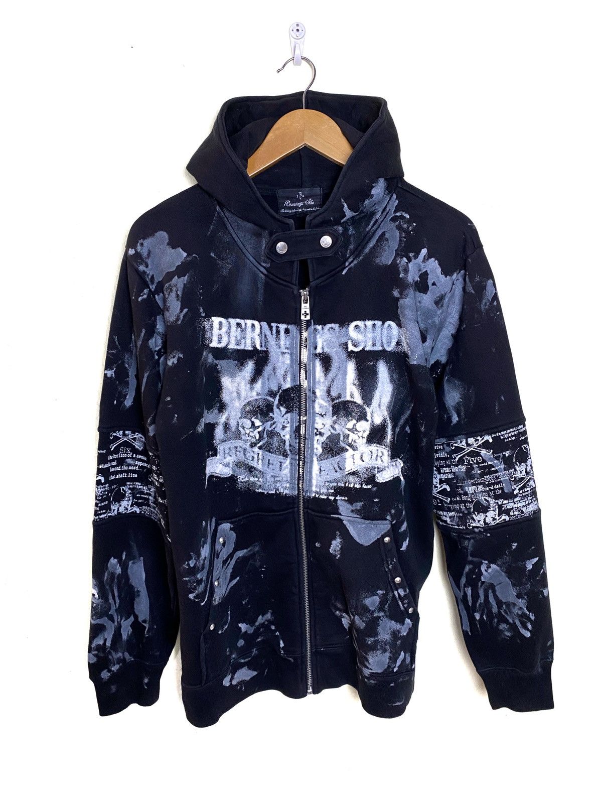 Berning Sho Punk Rock Full Zip Hoodie