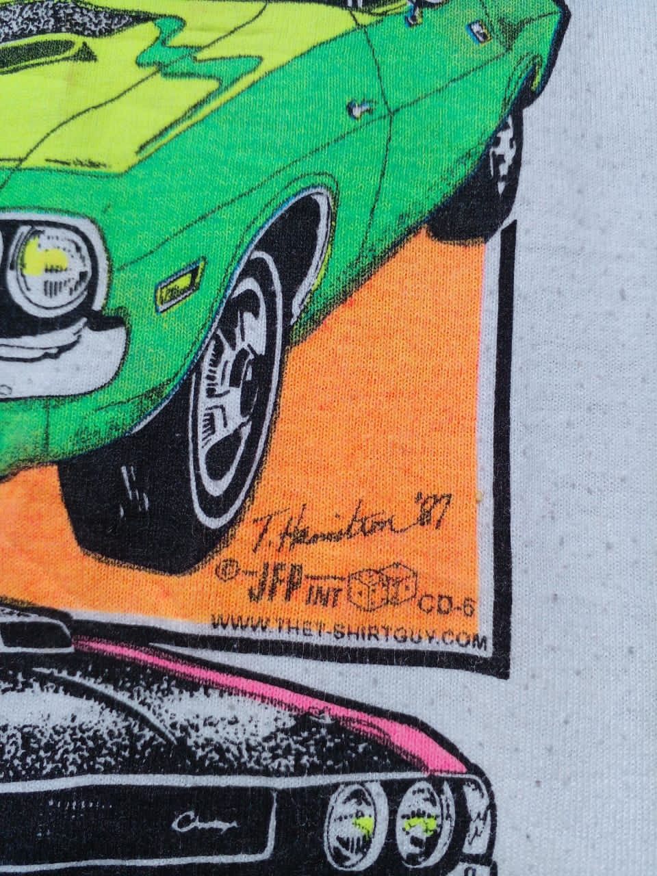 CHALLENGER TSHIRT JFP INTERNATIONAL CAR DODGE Size US L / EU 52-54 / 3 - 3 Thumbnail