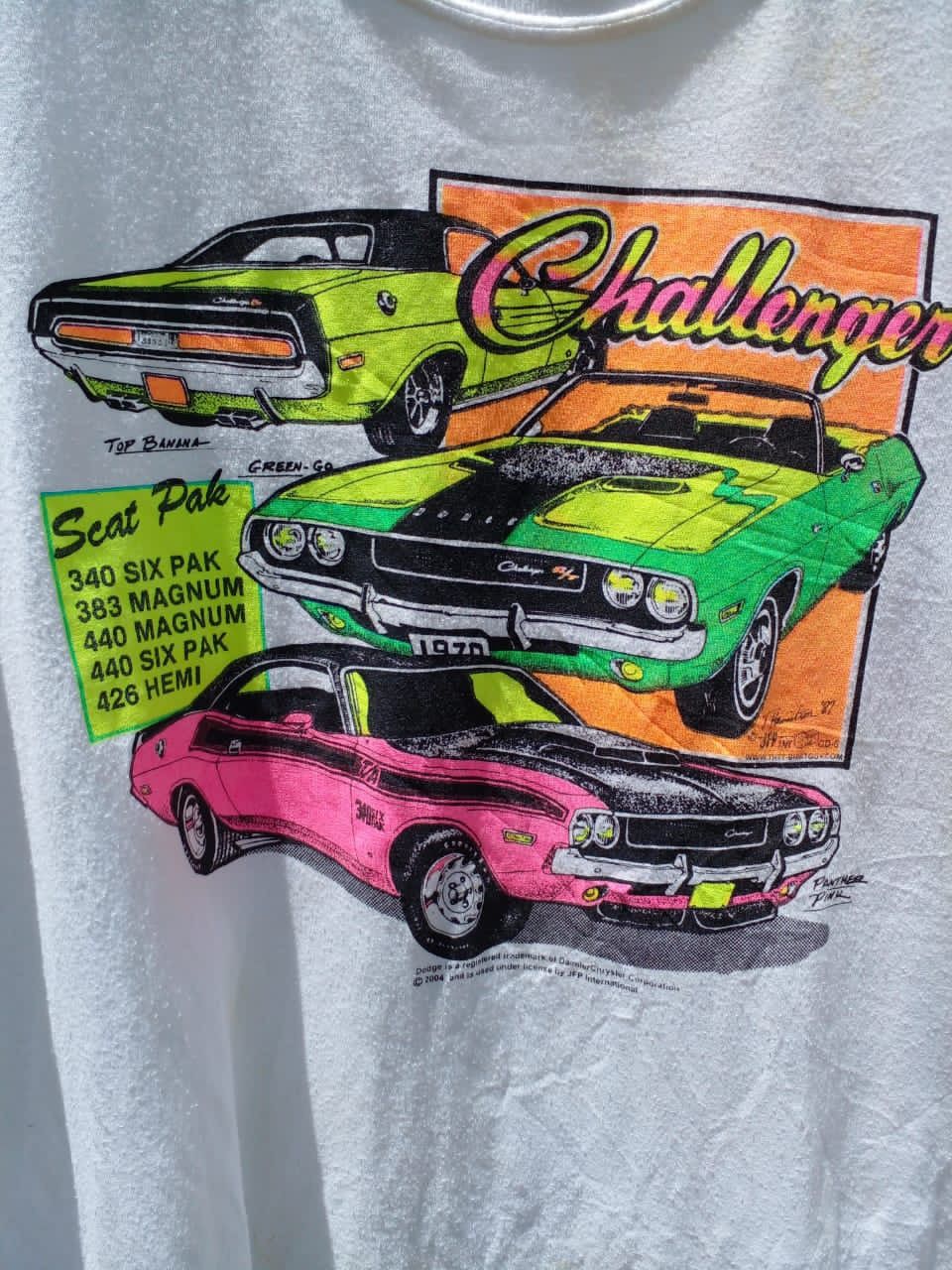 CHALLENGER TSHIRT JFP INTERNATIONAL CAR DODGE Size US L / EU 52-54 / 3 - 1 Thumbnail