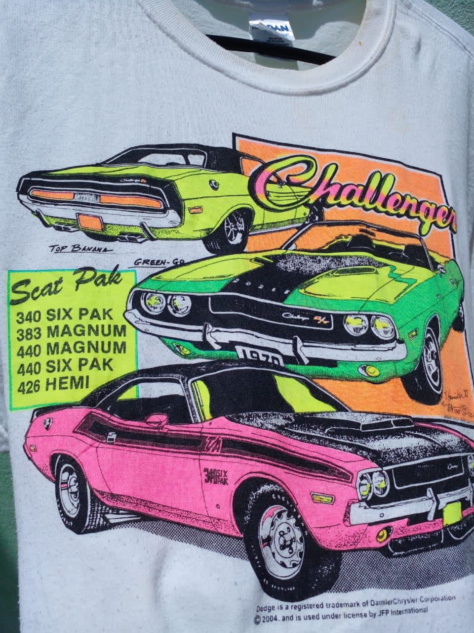 CHALLENGER TSHIRT JFP INTERNATIONAL CAR DODGE Size US L / EU 52-54 / 3 - 7 Thumbnail