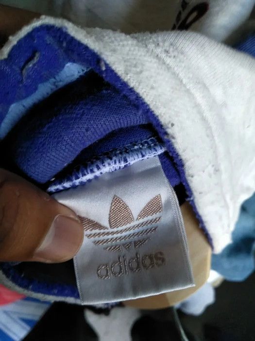Adidas 🔥 CRAZY PIECE ! HARD TO FIND ! ADIDAS BIG LOGO HOODIE Size US L / EU 52-54 / 3 - 5 Thumbnail