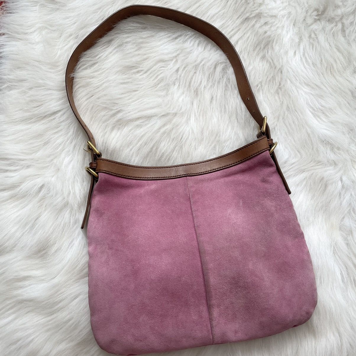 Yves Saint Laurent Ysl yves saint Laurent vintage pink suede shoulder bag Size ONE SIZE - 5 Thumbnail