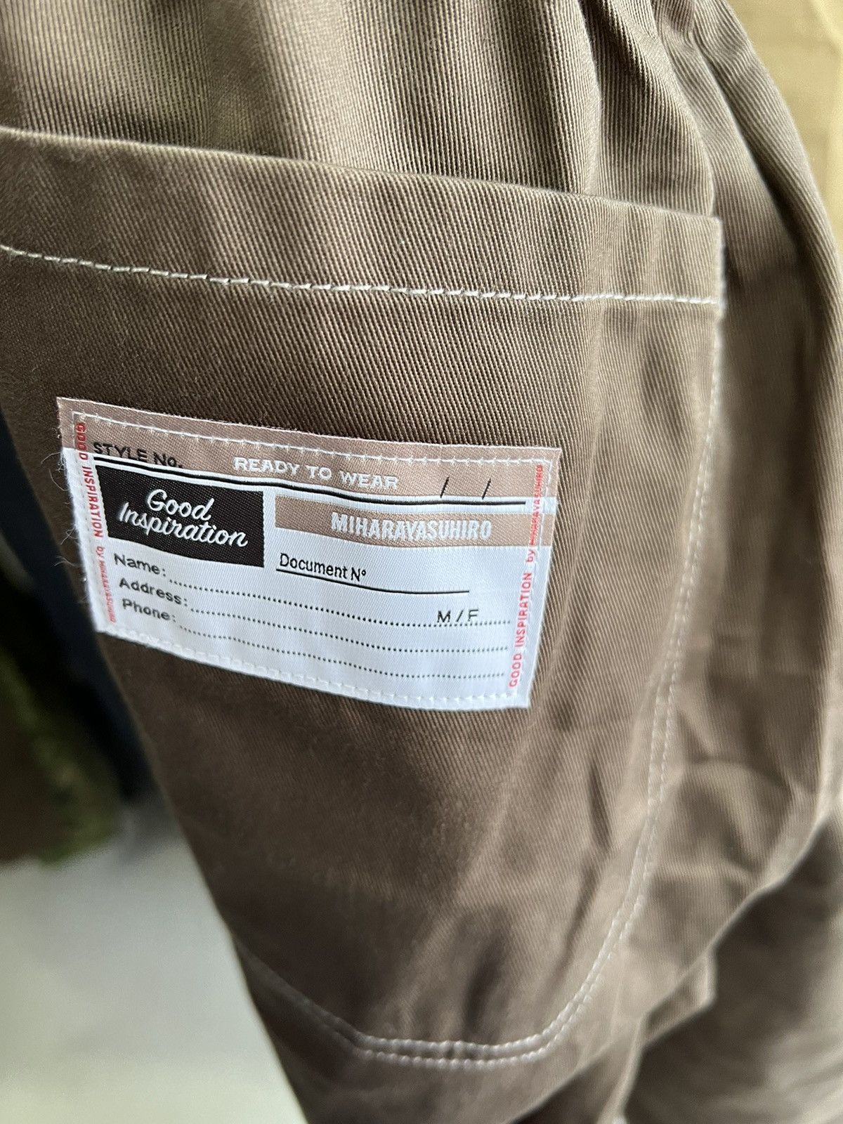 GU × Japanese Brand × Maison MIHARA YASUHIRO MIHARAYASUHIRO X GU GOOD INSPIRATION READY TO WEAR PANTS Size US 32 / EU 48 - 17 Thumbnail