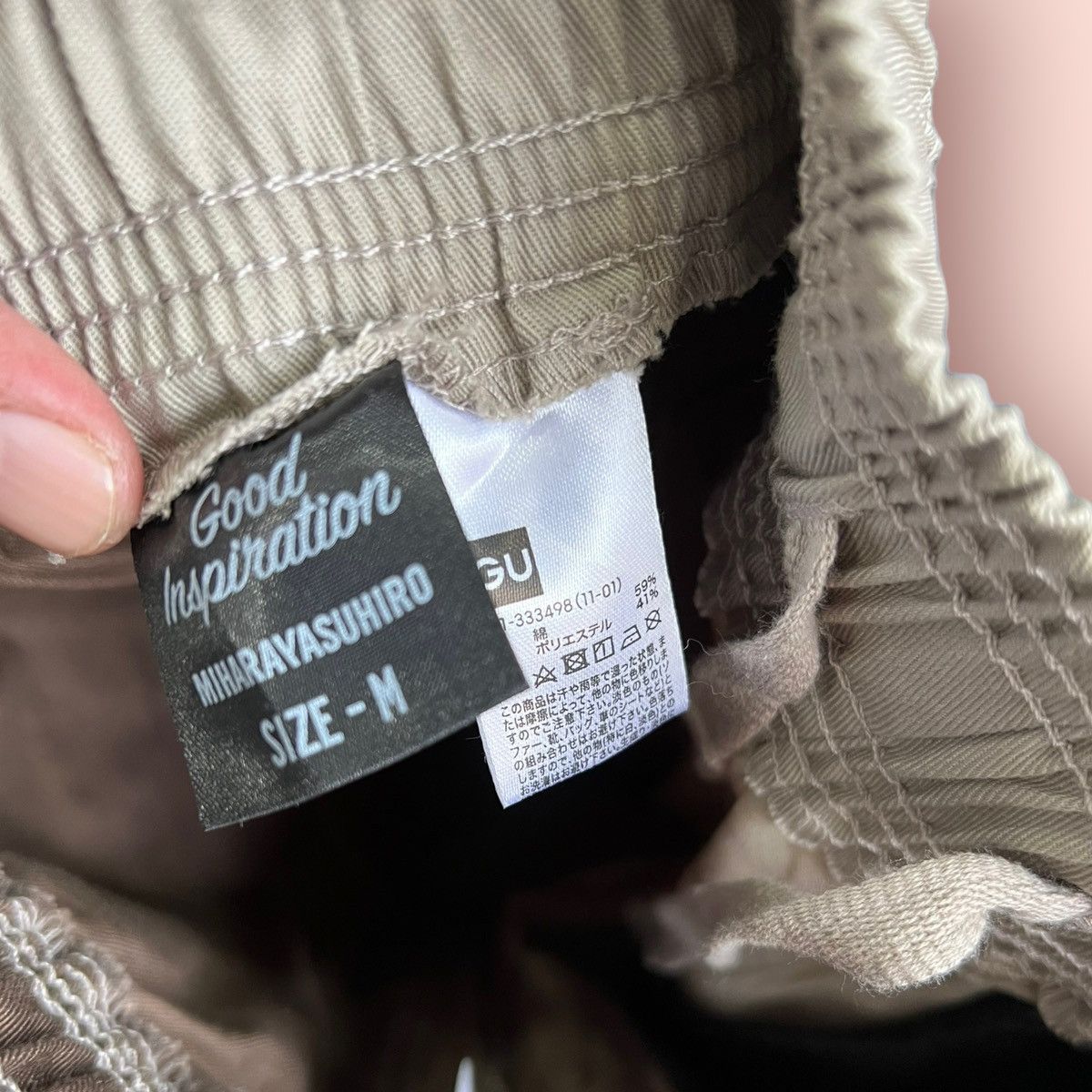 GU × Japanese Brand × Maison MIHARA YASUHIRO MIHARAYASUHIRO X GU GOOD INSPIRATION READY TO WEAR PANTS Size US 32 / EU 48 - 20 Thumbnail