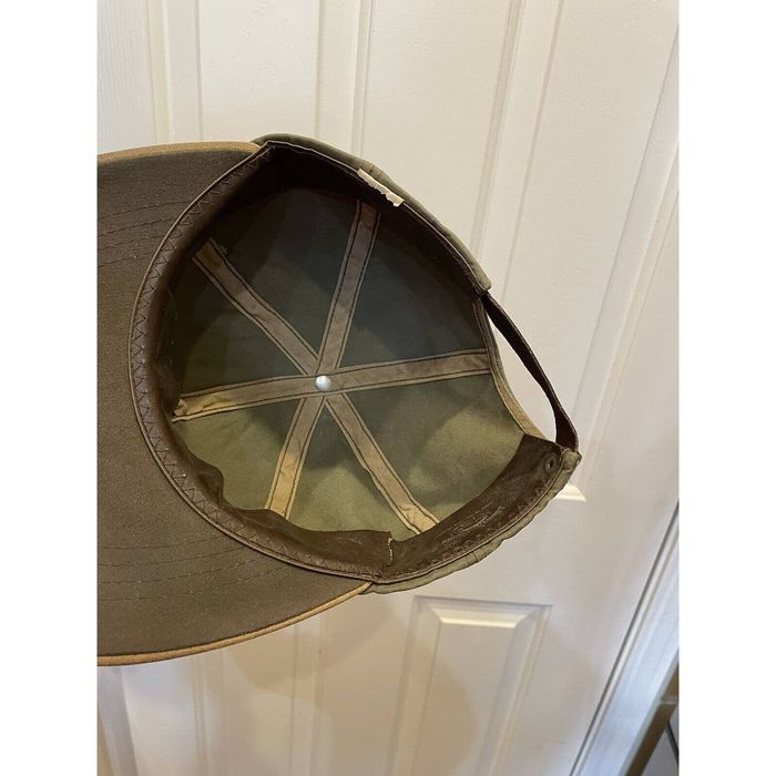 Filson Vintage CC Filson Co Genuine Waxed Canvas Hat USA Long Bill Grailed