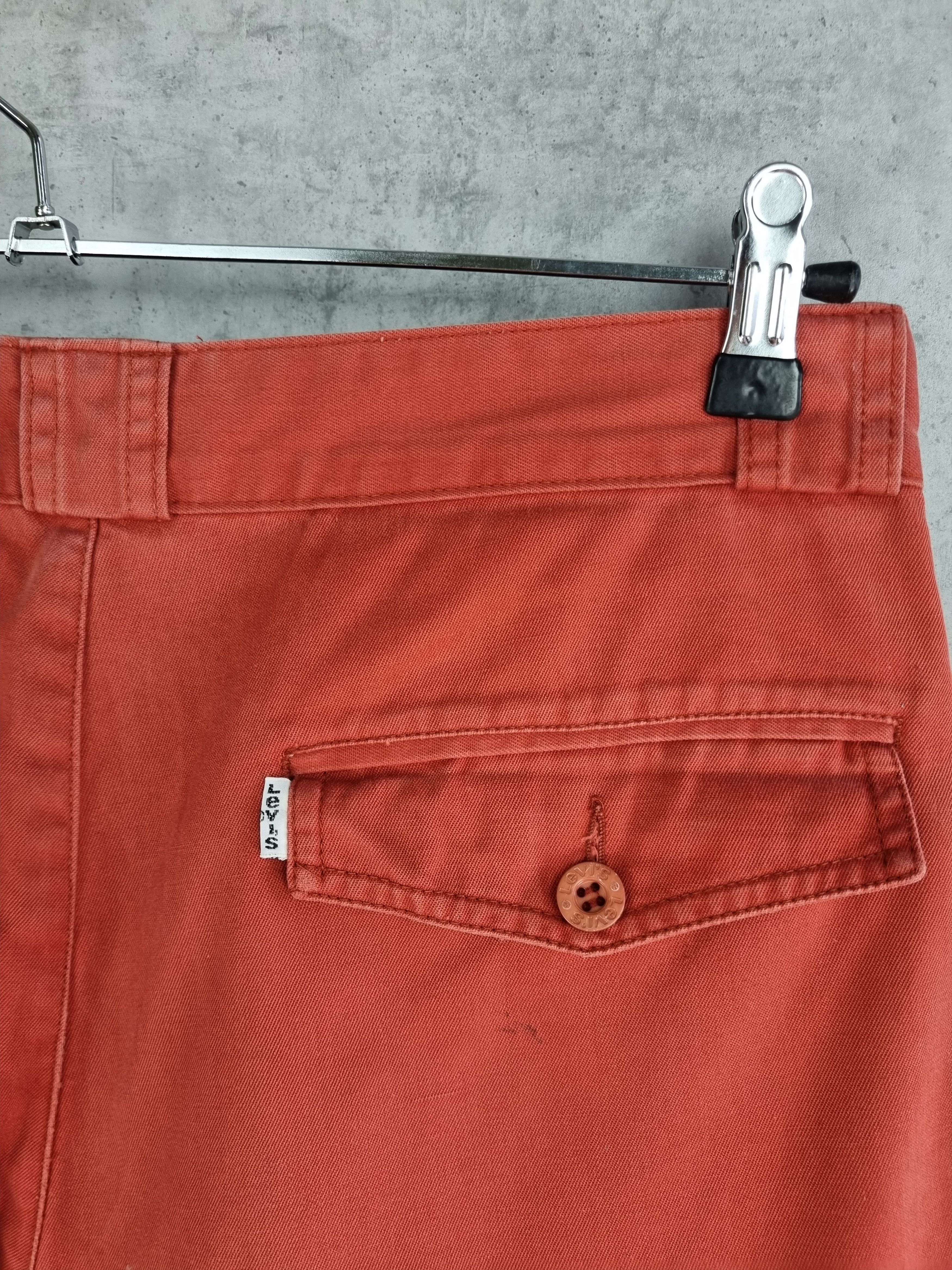 Levi's × Levi's Vintage Clothing Very Rare Cargo Levis Faded Red Dirty Pants Size US 32 / EU 48 - 11 Thumbnail