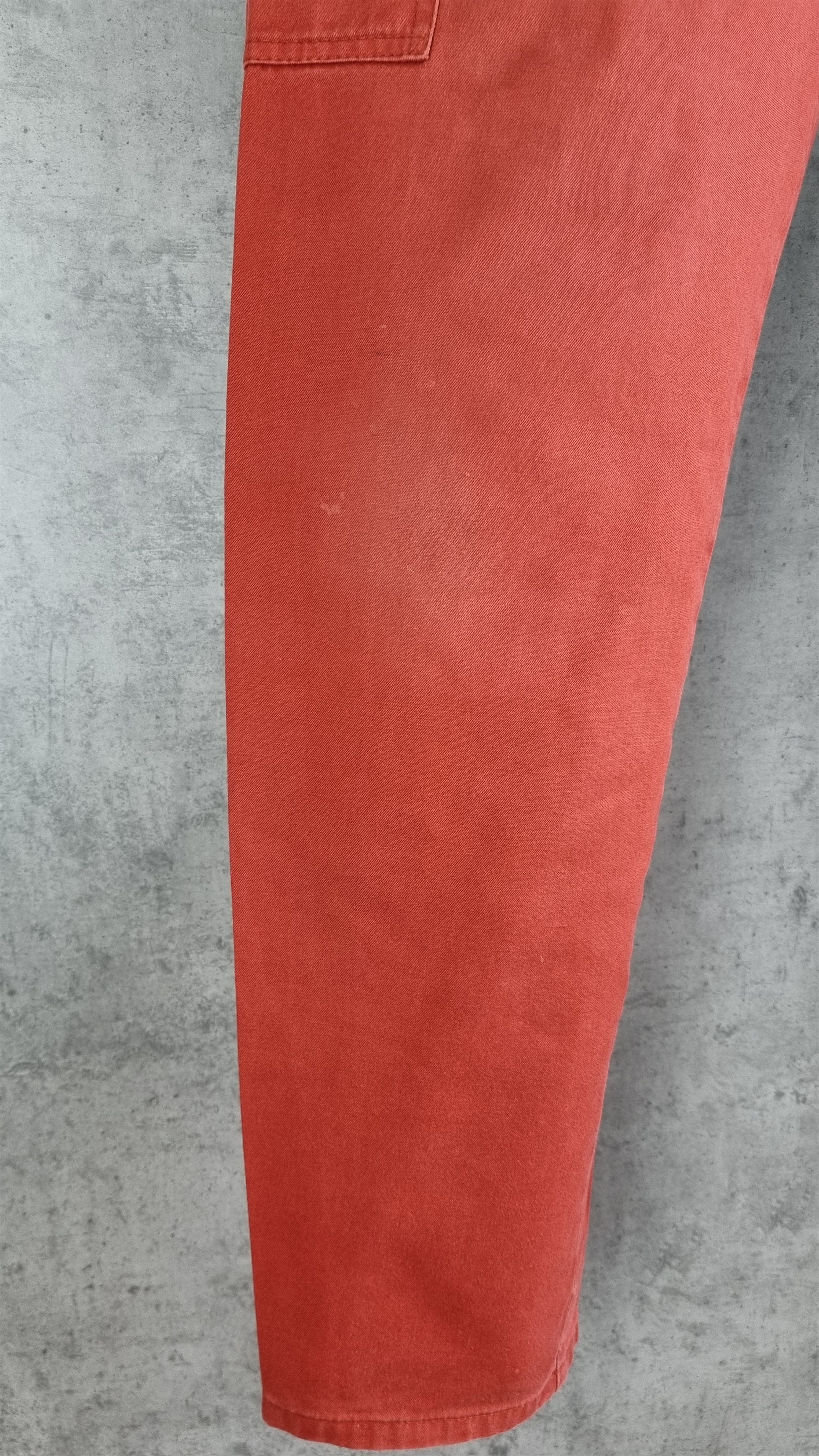Levi's × Levi's Vintage Clothing Very Rare Cargo Levis Faded Red Dirty Pants Size US 32 / EU 48 - 18 Thumbnail