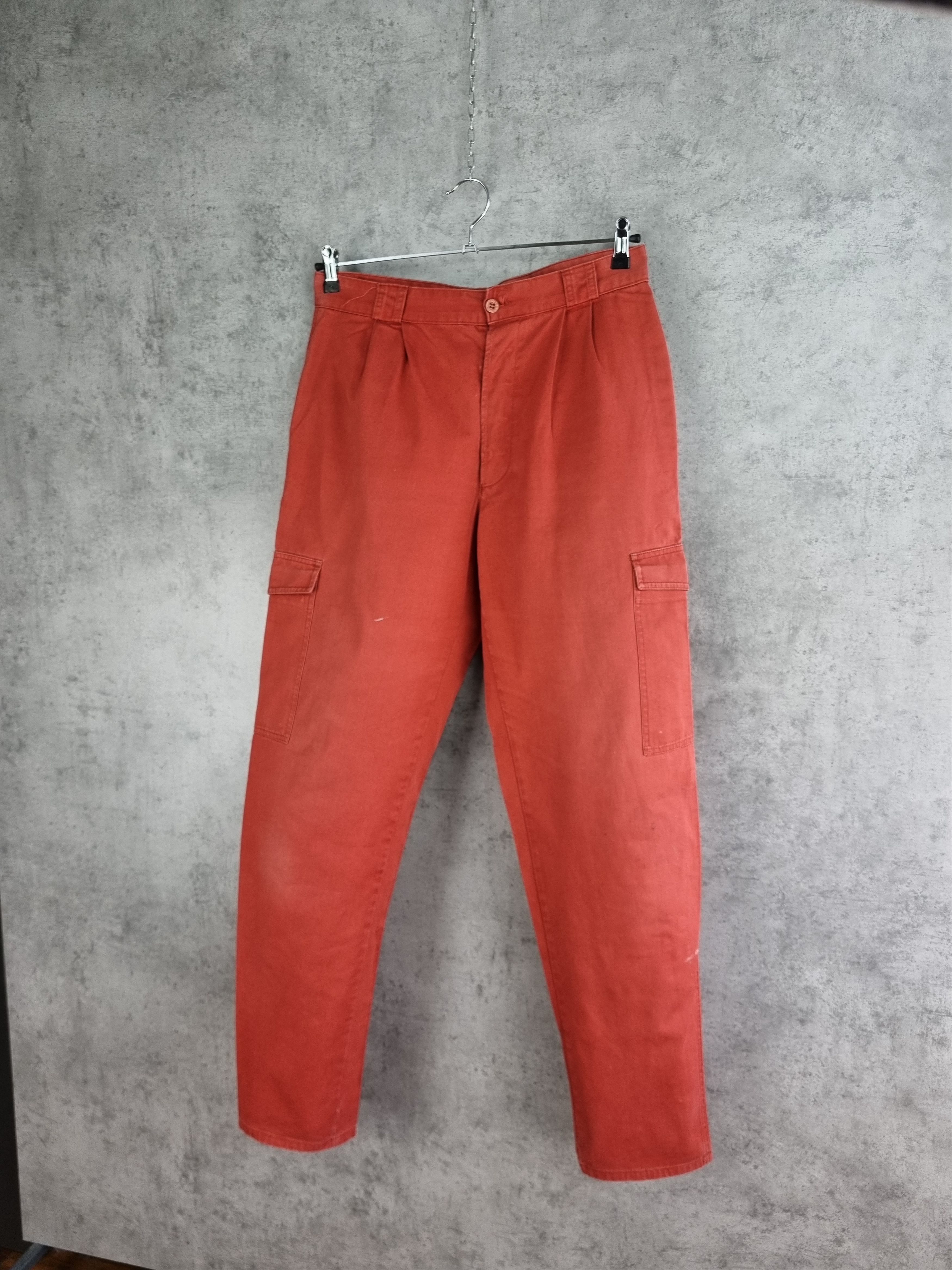 Levi's × Levi's Vintage Clothing Very Rare Cargo Levis Faded Red Dirty Pants Size US 32 / EU 48 - 21 Thumbnail