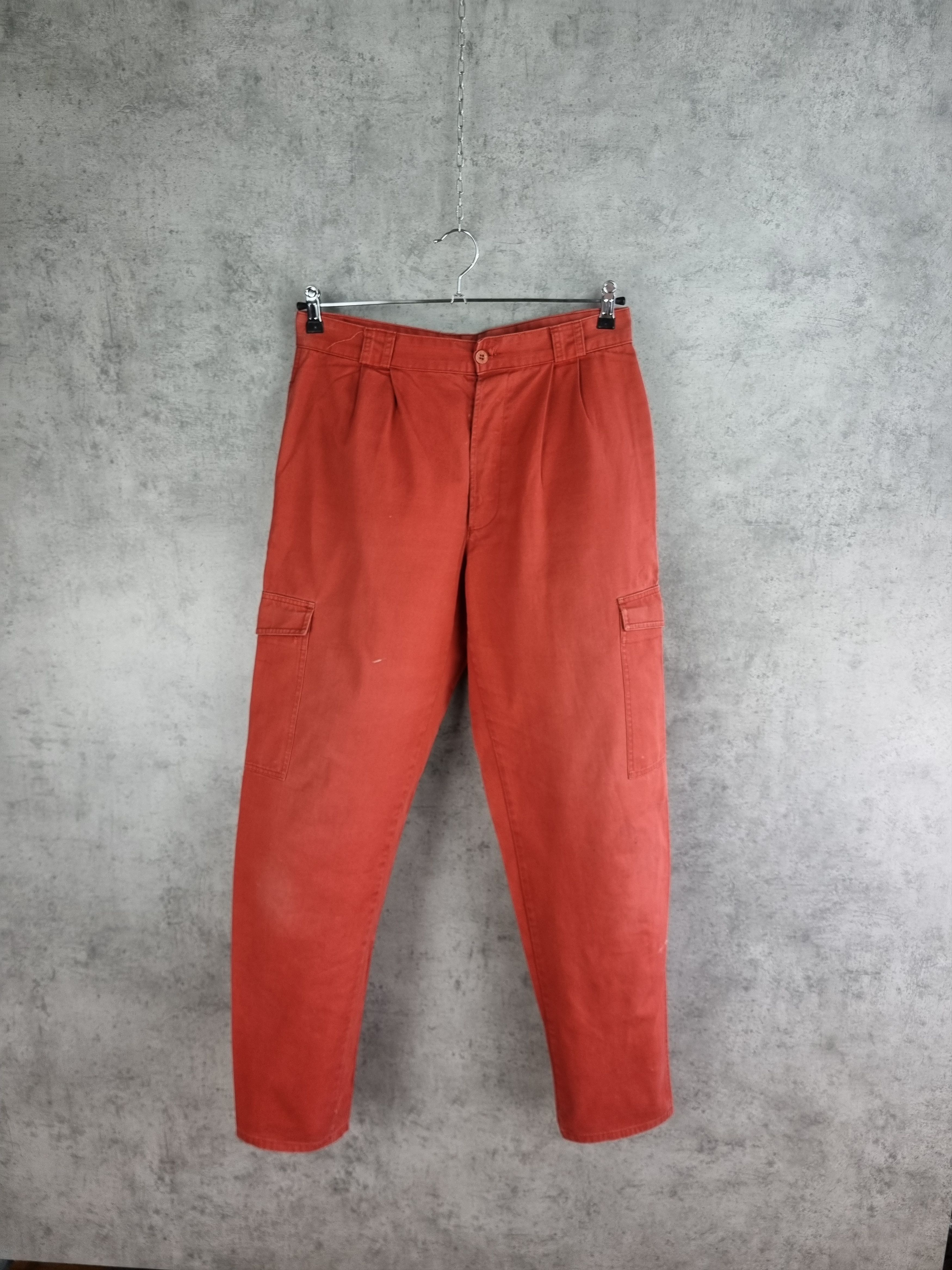 Levi's × Levi's Vintage Clothing Very Rare Cargo Levis Faded Red Dirty Pants Size US 32 / EU 48 - 4 Thumbnail
