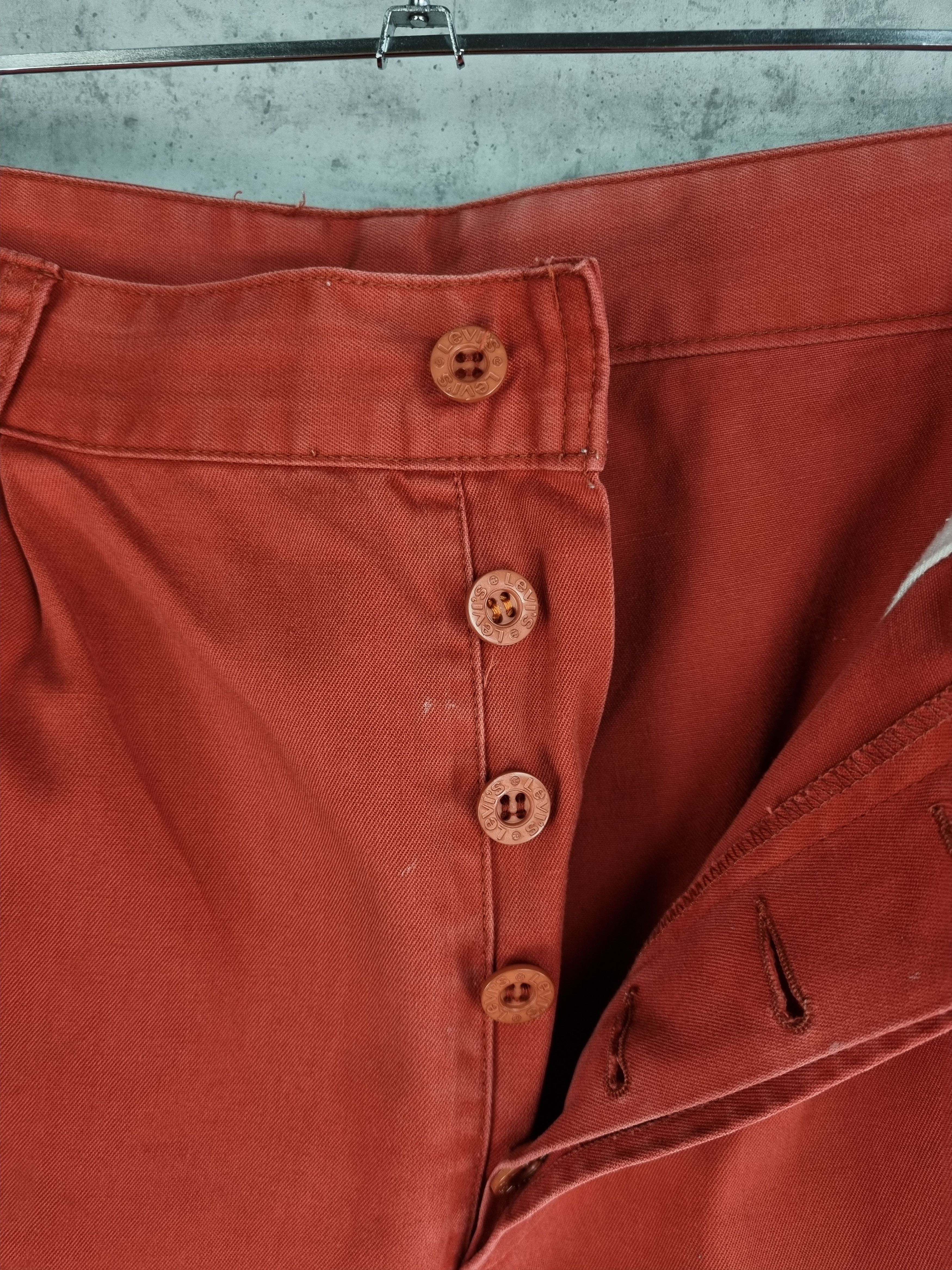 Levi's × Levi's Vintage Clothing Very Rare Cargo Levis Faded Red Dirty Pants Size US 32 / EU 48 - 14 Thumbnail