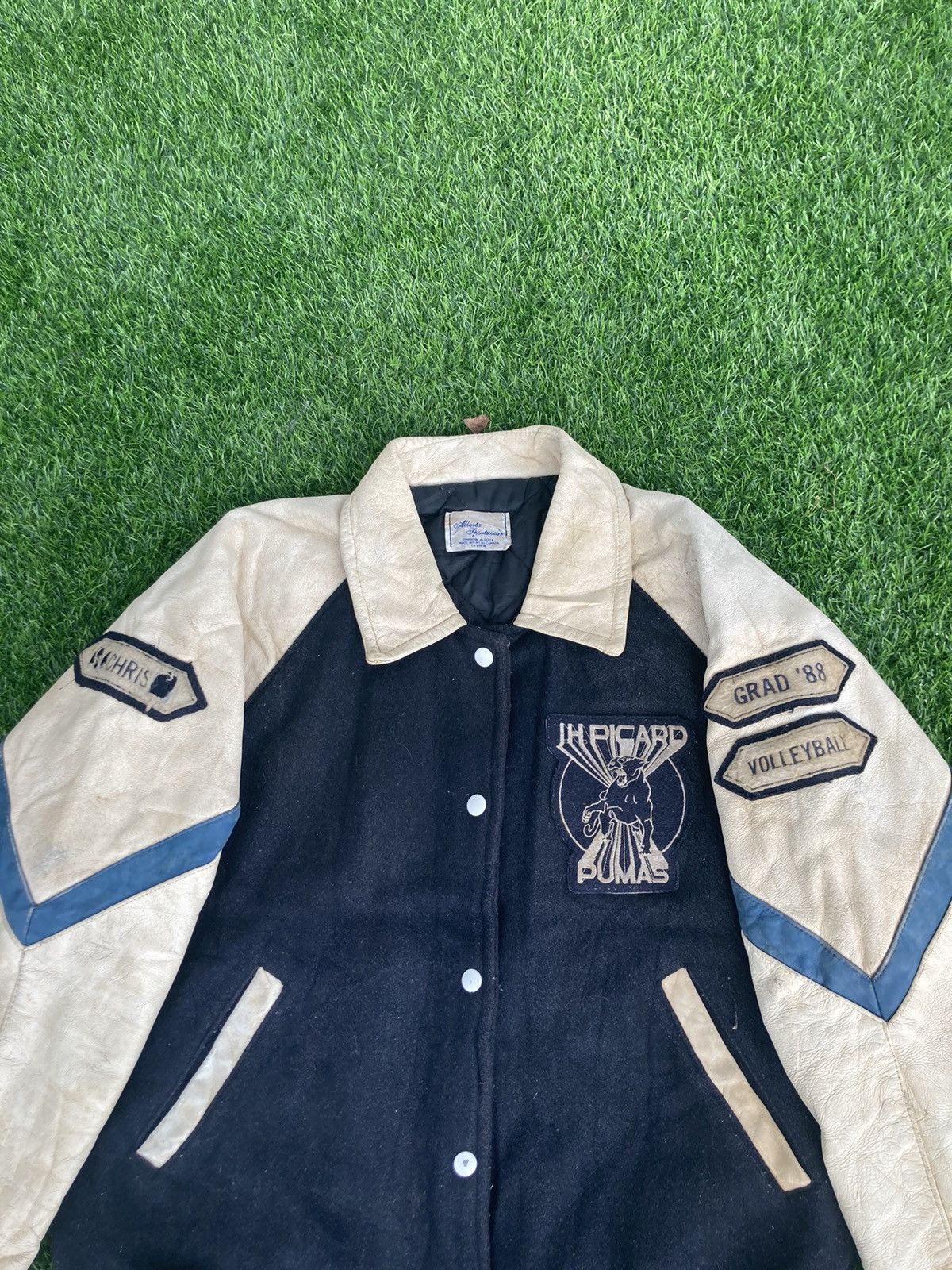 Puma × Vintage VINTAGE PUMAS VARSITY JACKET Size US XL / EU 56 / 4 - 6 Thumbnail