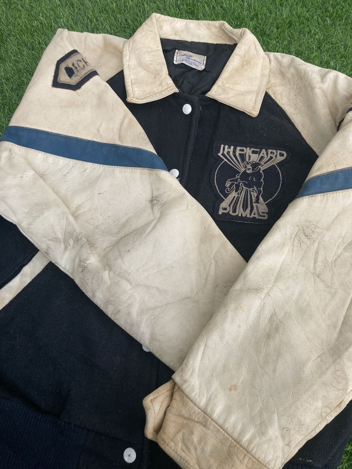 Puma × Vintage VINTAGE PUMAS VARSITY JACKET Size US XL / EU 56 / 4 - 9 Thumbnail