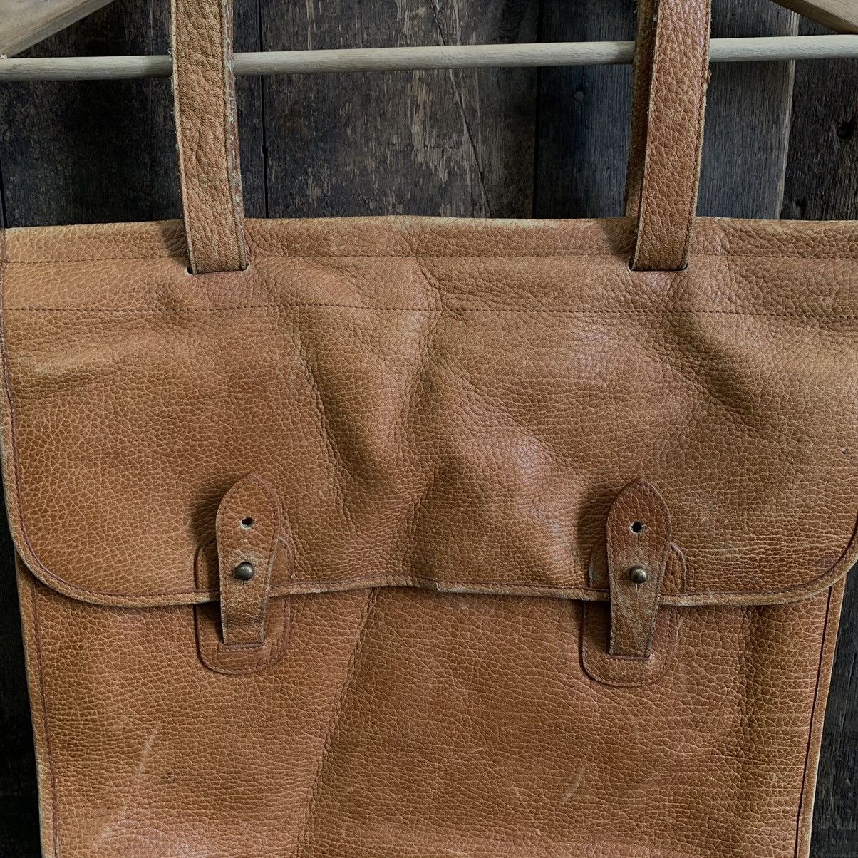 Genuine Leather Ralph Lauren Leather Messenger Bag Size ONE SIZE - 11 Thumbnail