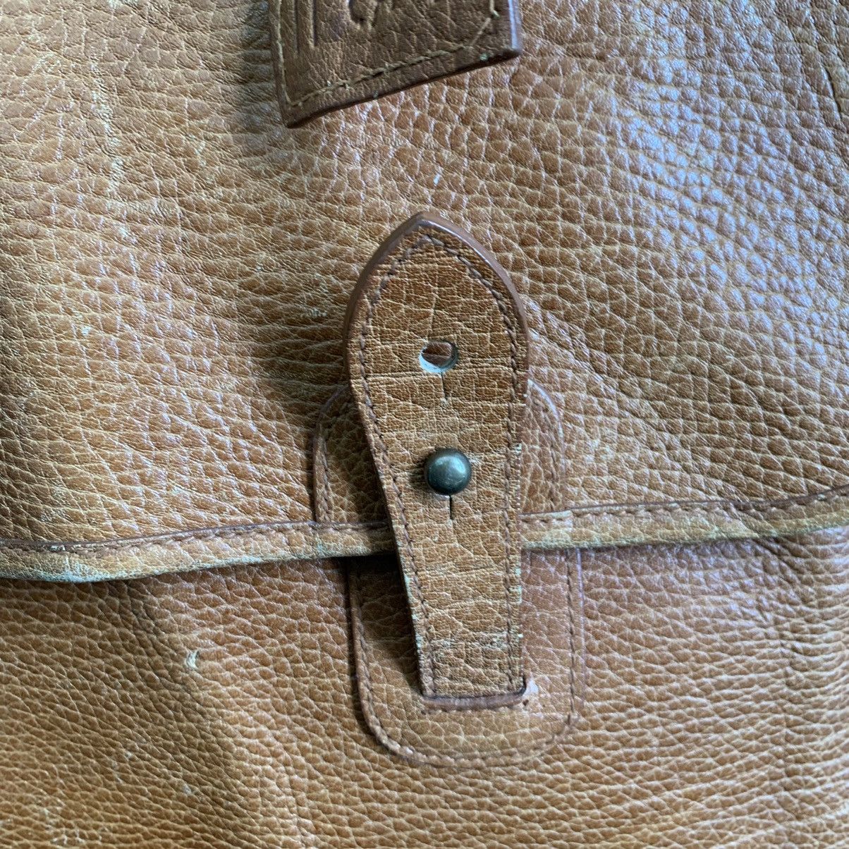 Genuine Leather Ralph Lauren Leather Messenger Bag Size ONE SIZE - 7 Thumbnail