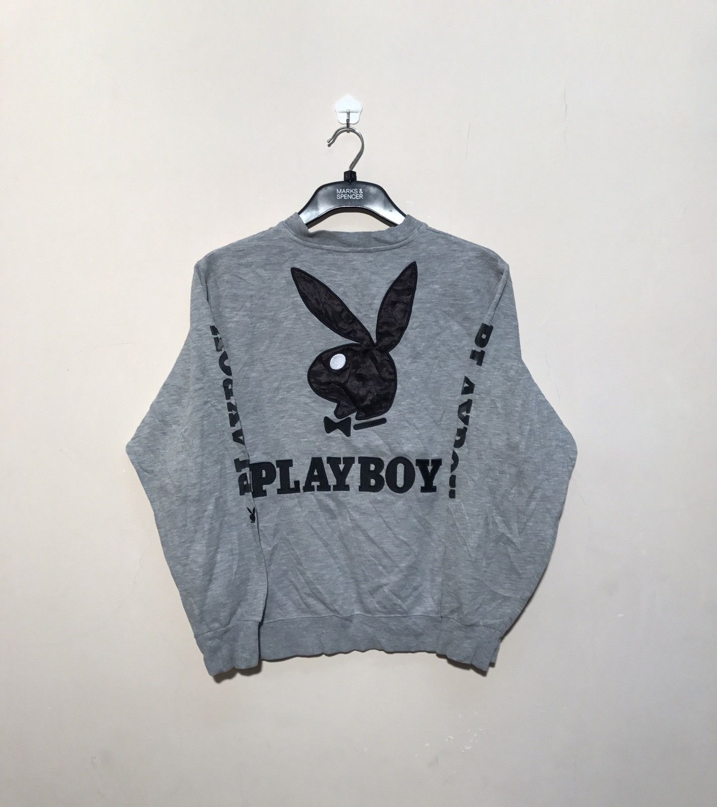 Playboy VINTAGE PLAYBOY SWEATSHIRT BIG LOGO Size US M / EU 48-50 / 2 - 1 Thumbnail