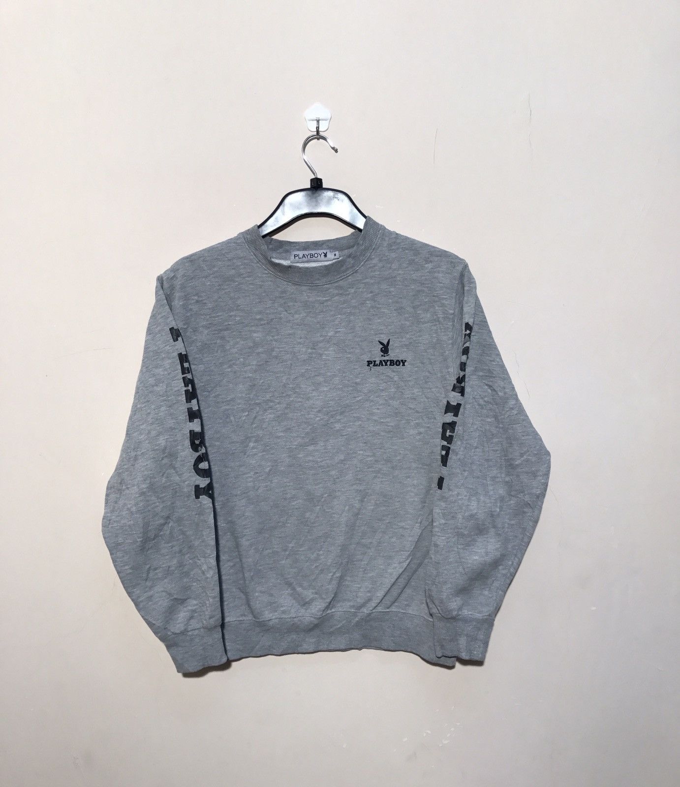 Playboy VINTAGE PLAYBOY SWEATSHIRT BIG LOGO Size US M / EU 48-50 / 2 - 2 Thumbnail